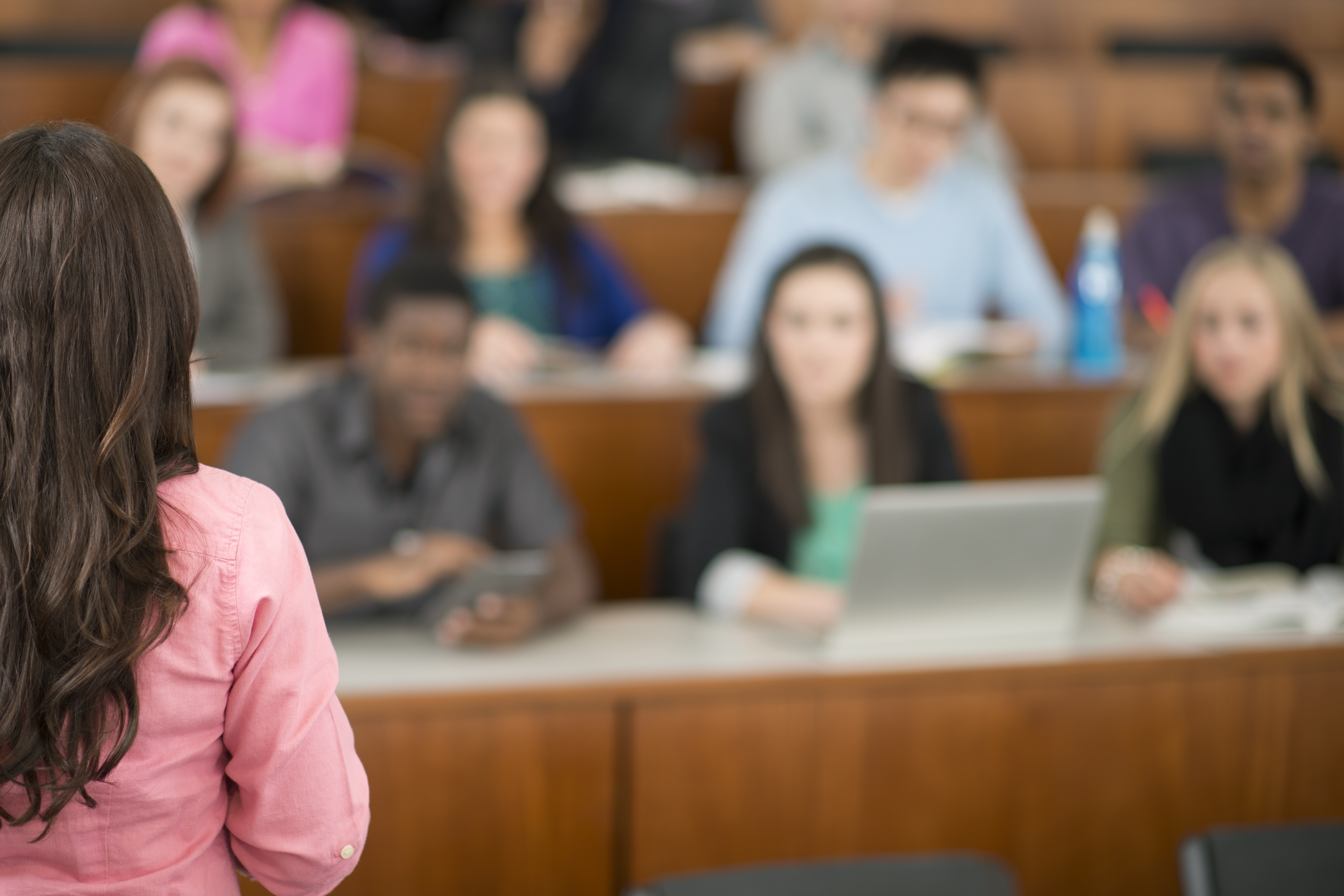 Professor Giving a Lecture