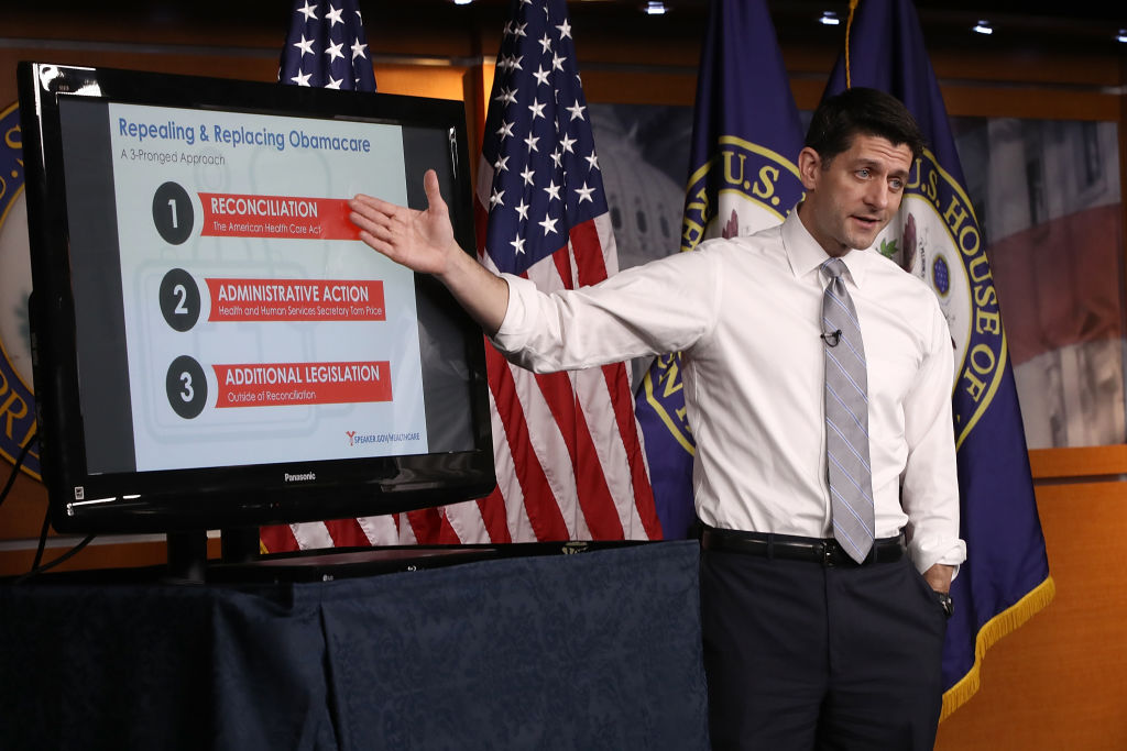 House Speaker Paul Ryan Holds Weekly Briefing