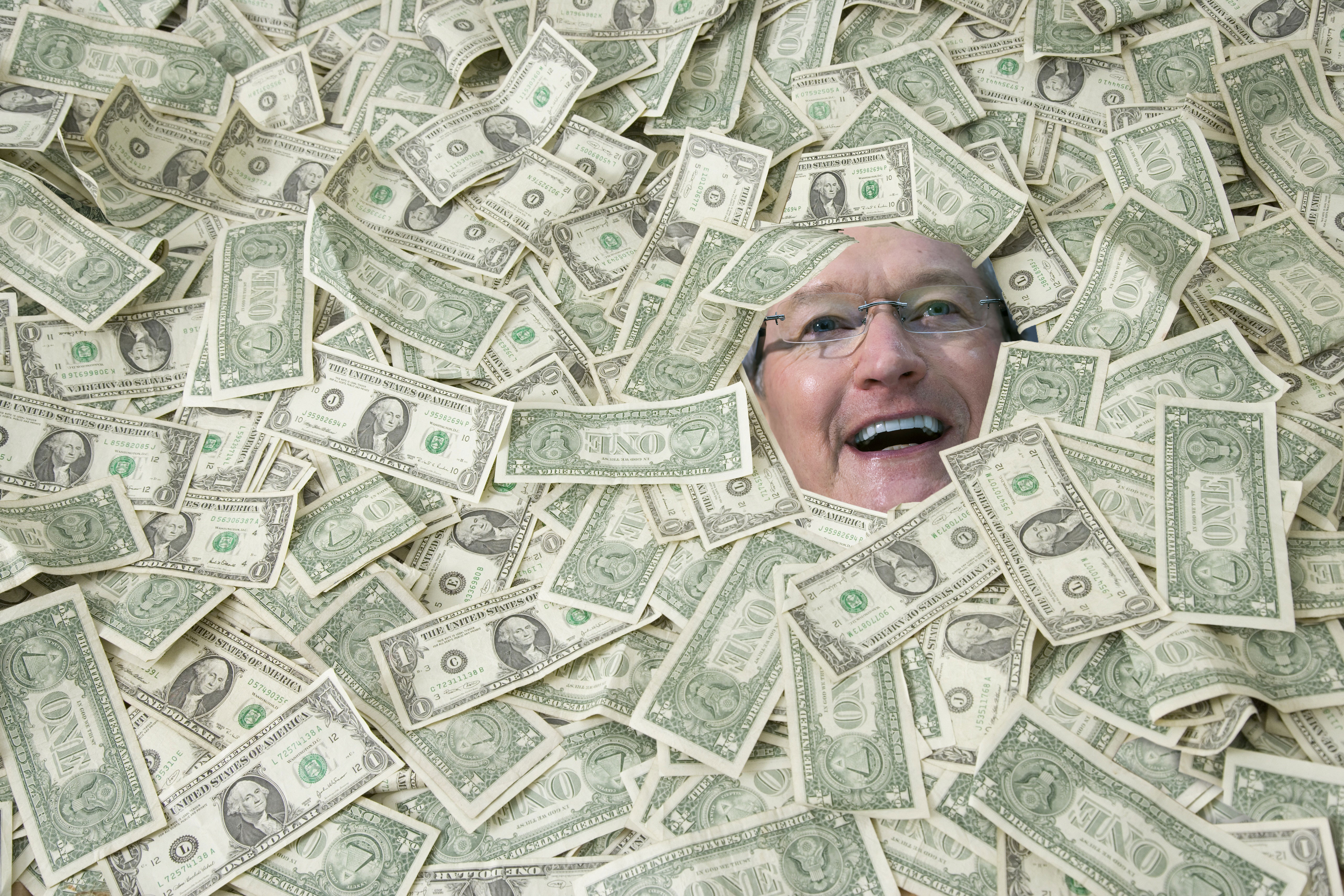 A $1 trillion market cap for Apple is within sight if all goes well.