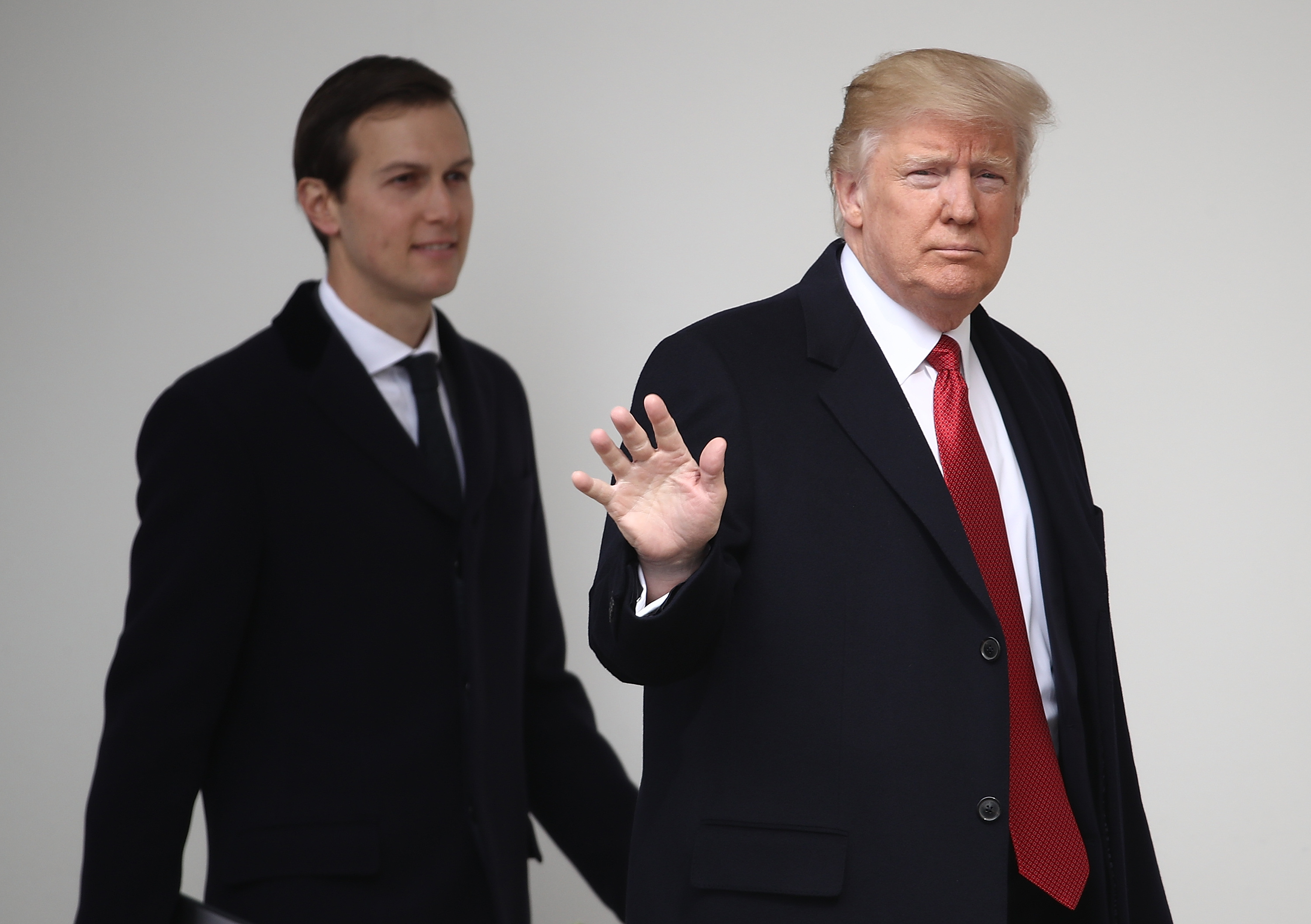 President Trump Departs White House En Route To Michigan And Tennessee