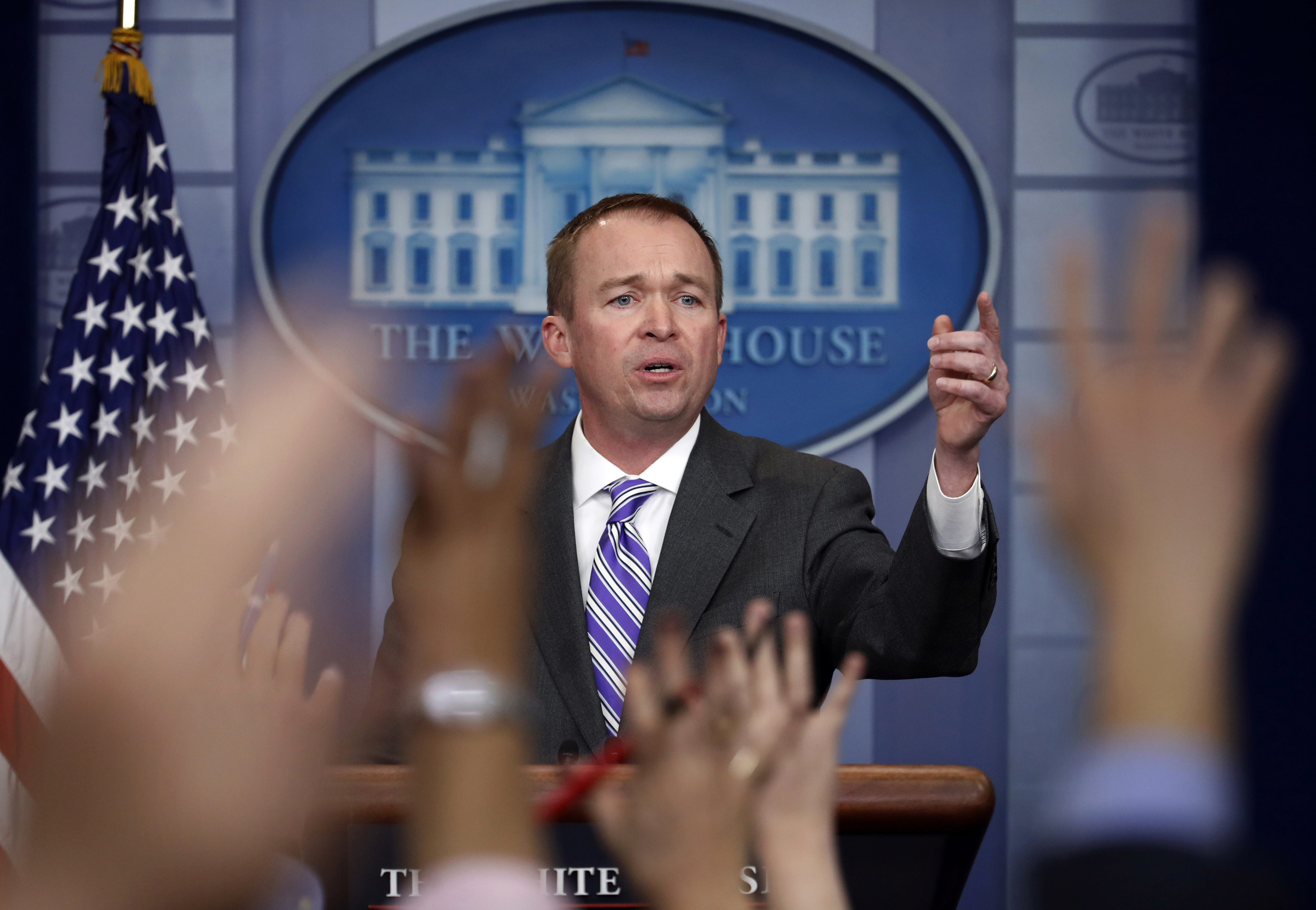 Sean Spicer, Mick Mulvaney