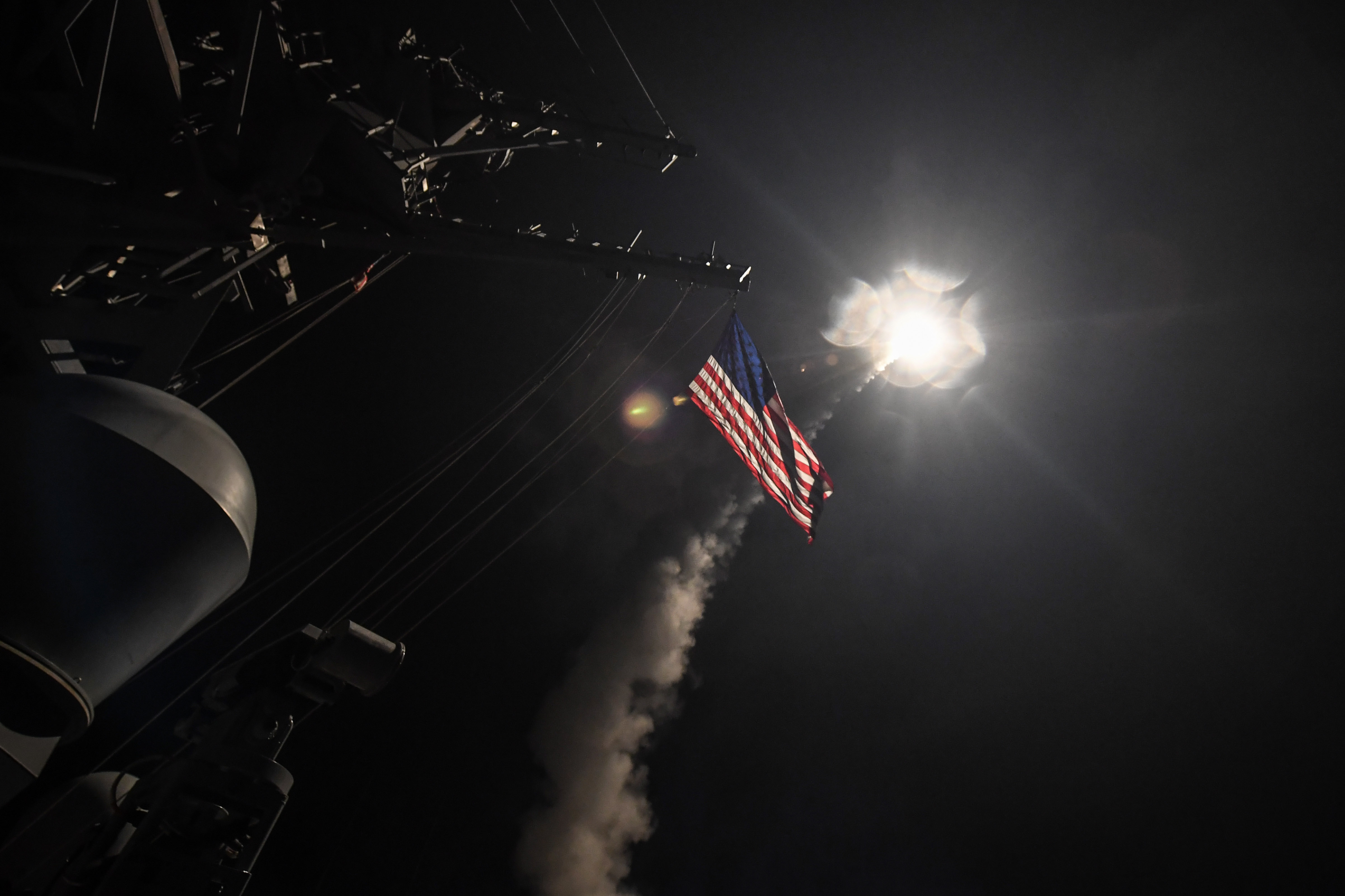 US Launches Airstrikes Against Syrian BAse