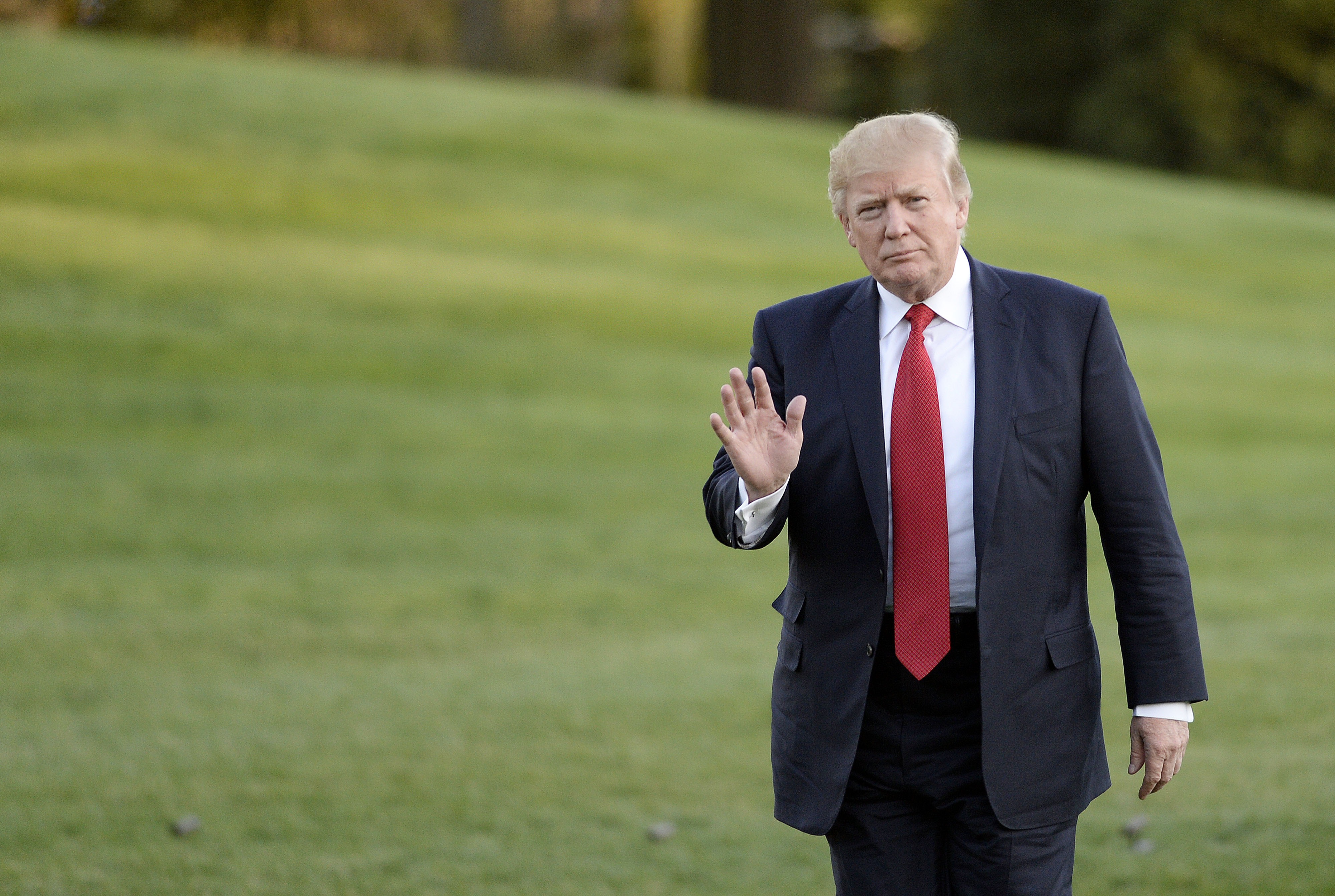 President Trump Returns to the White House