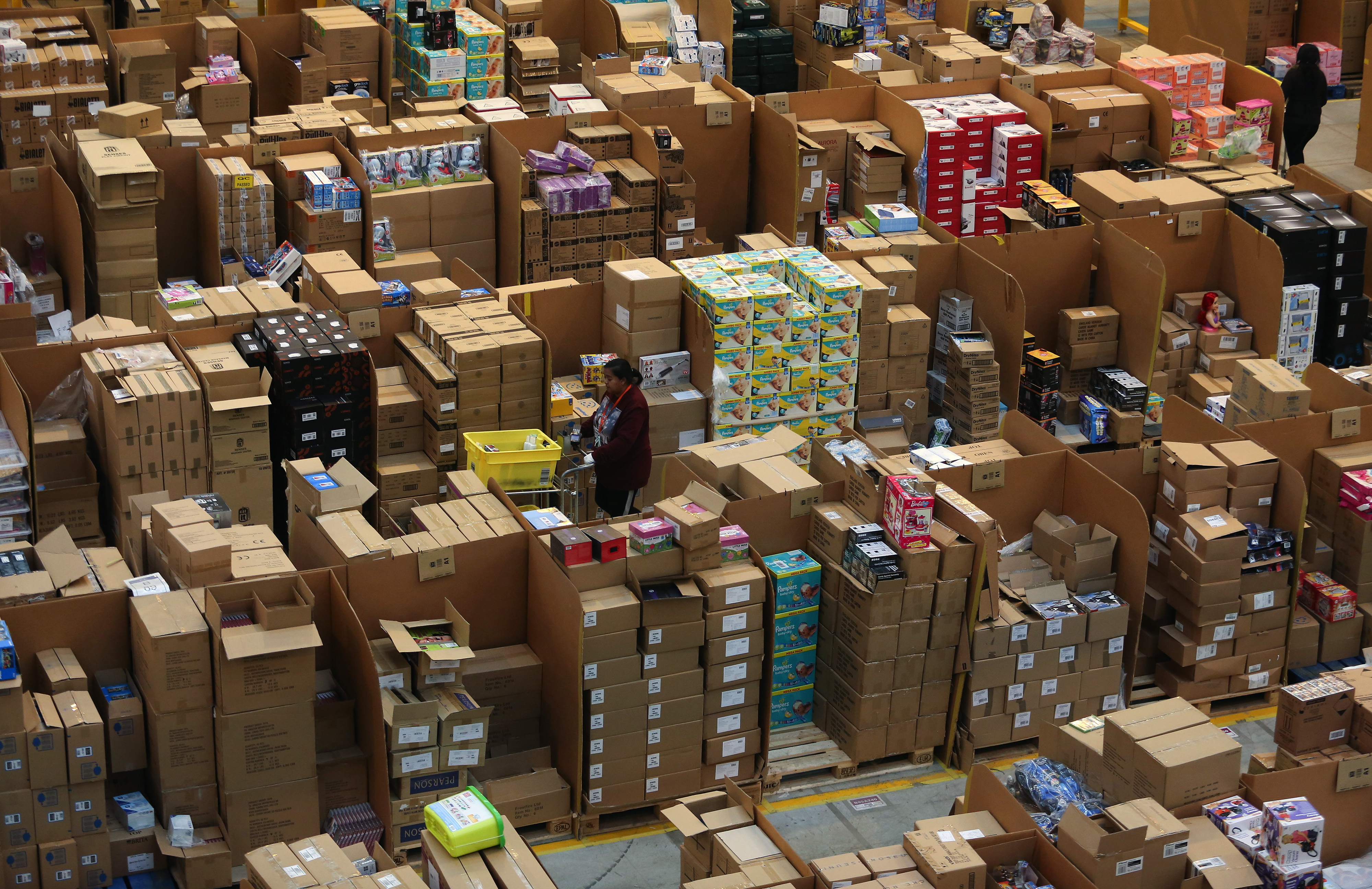 Inside An Amazon.com Inc. Fulfillment Center Ahead Of Black Friday And Cyber Monday