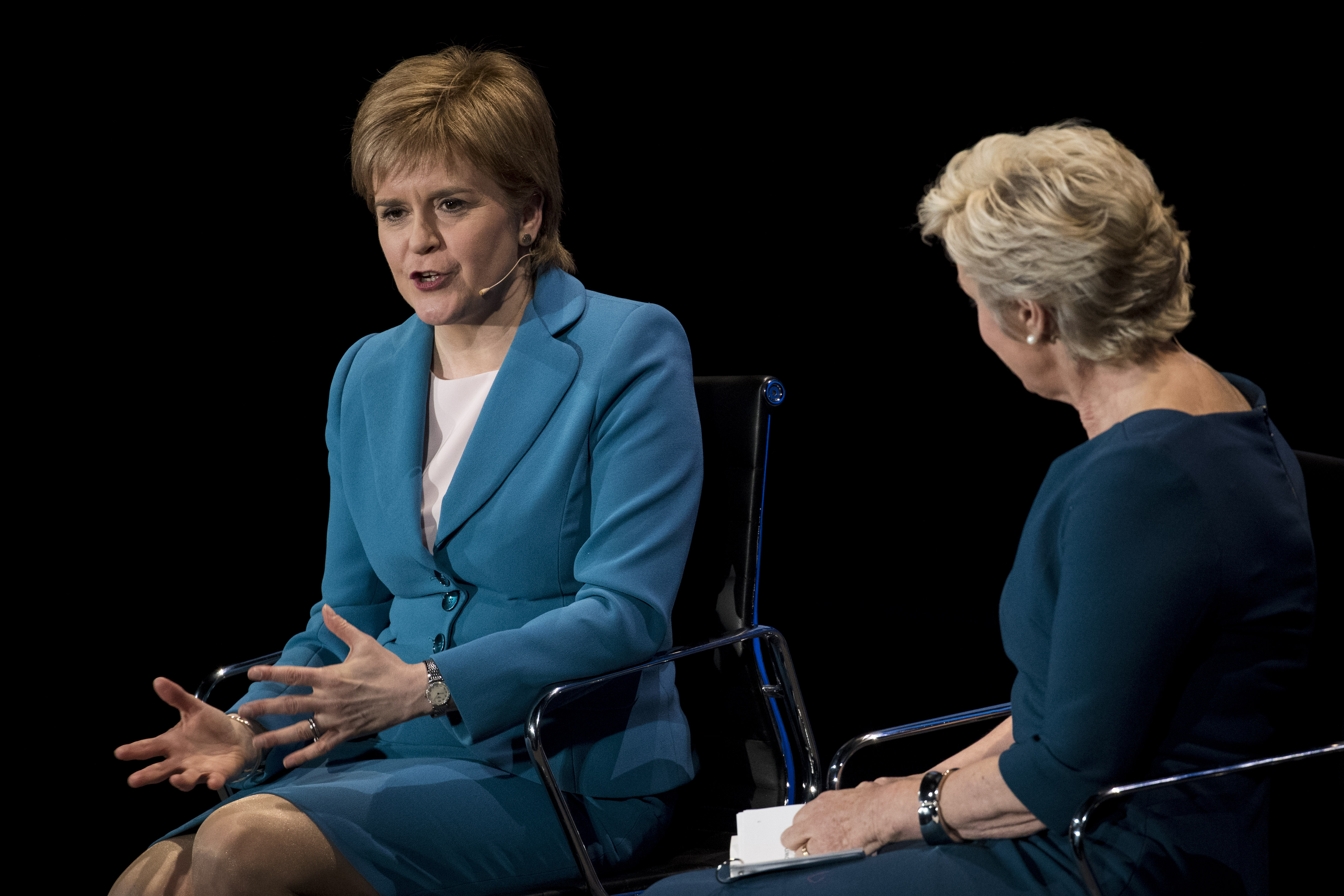 Nicola Sturgeon Addresses The Women In The World Summit In New York