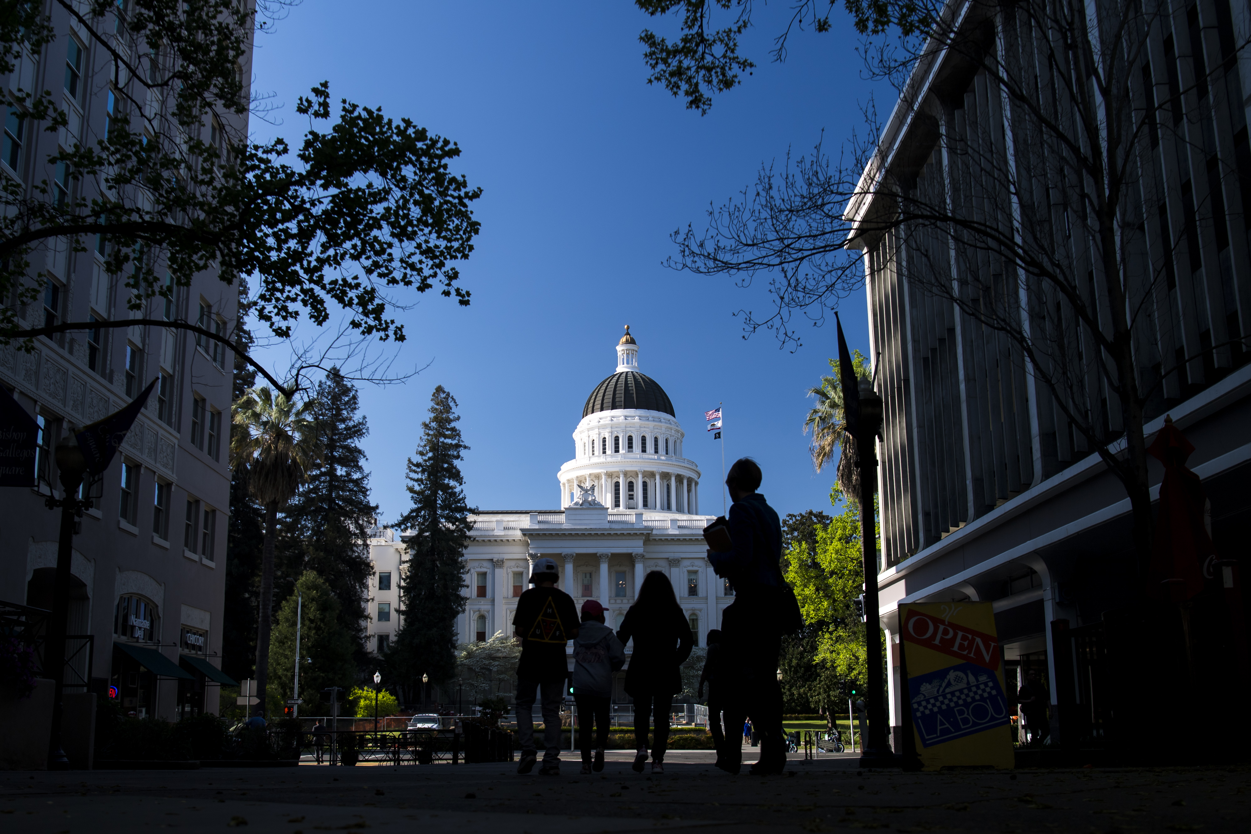 Views Of The State Capitol As Lawmakers Pitch $52.4 Billion Road Plan