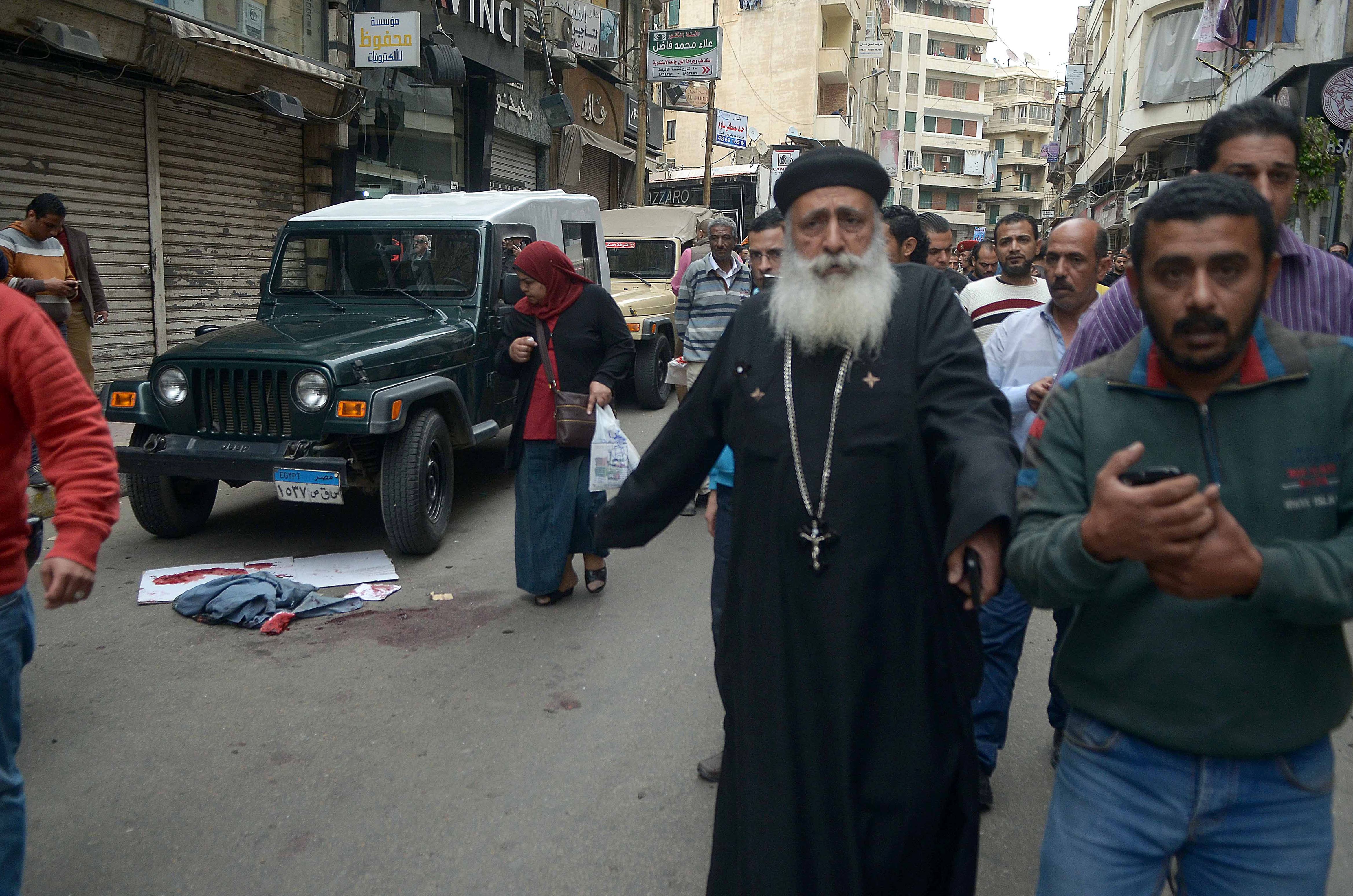 EGYPT-BOMBINGS-ALEXANDRIA