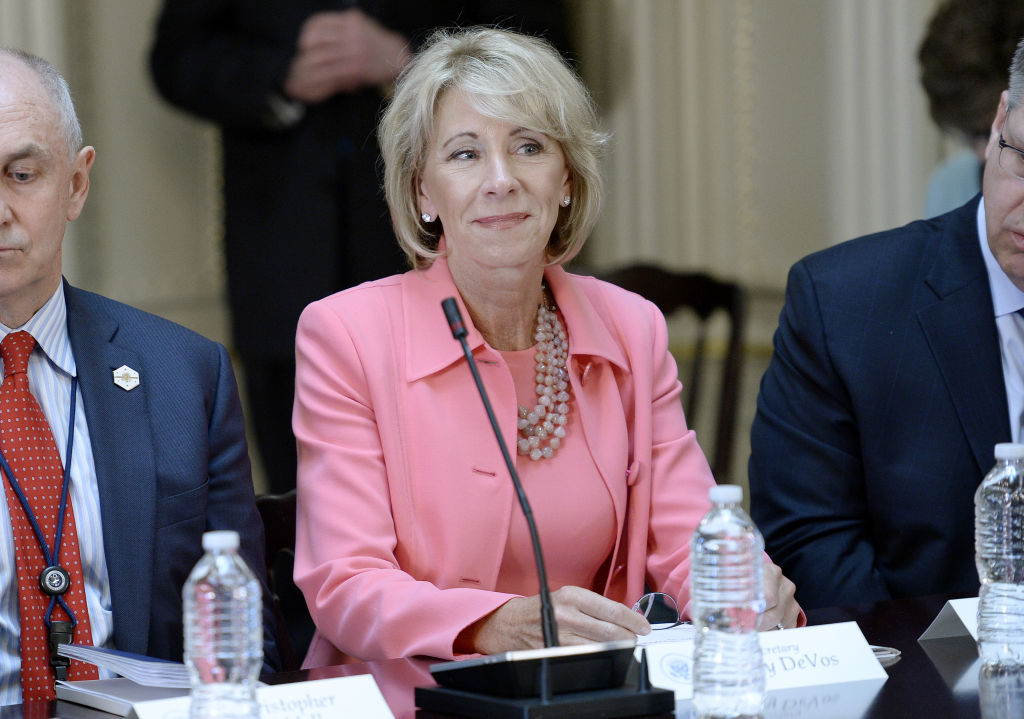 President Trump Attends Meeting With CEOs At The White House