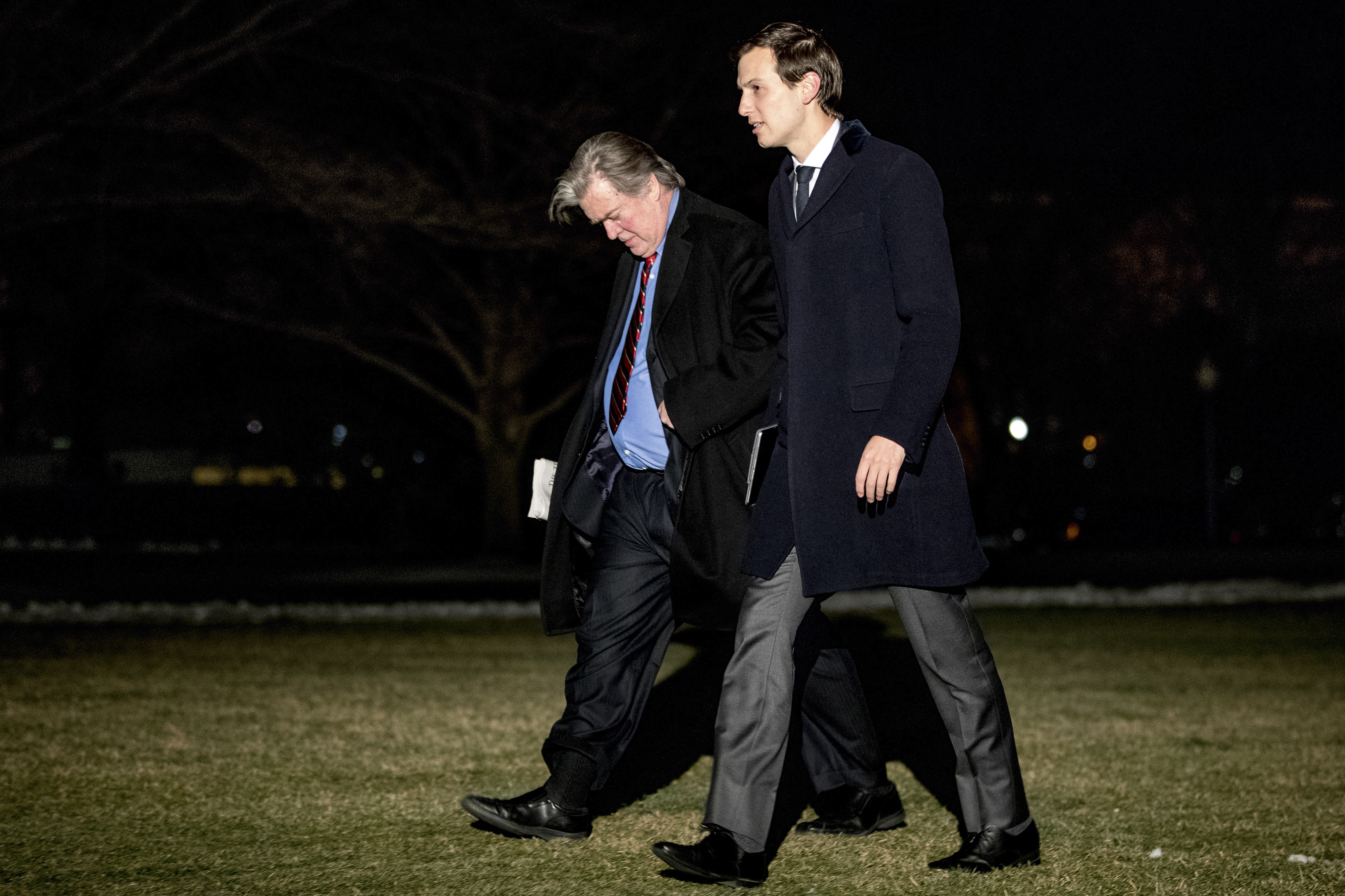 Jared Kushner, Steve Bannon
