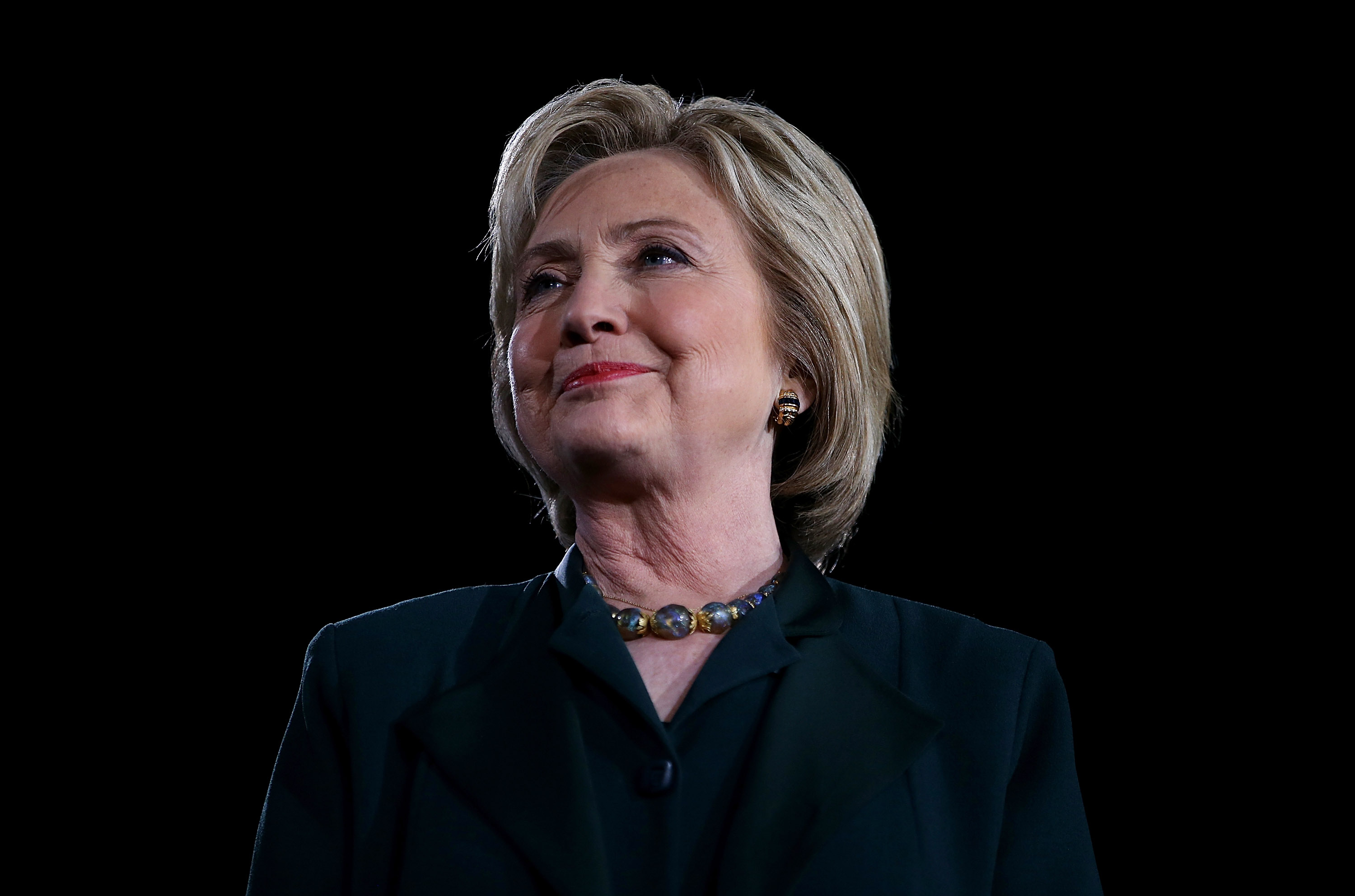 Democratic Presidential Candidate Hillary Clinton Campaigns In Las Vegas