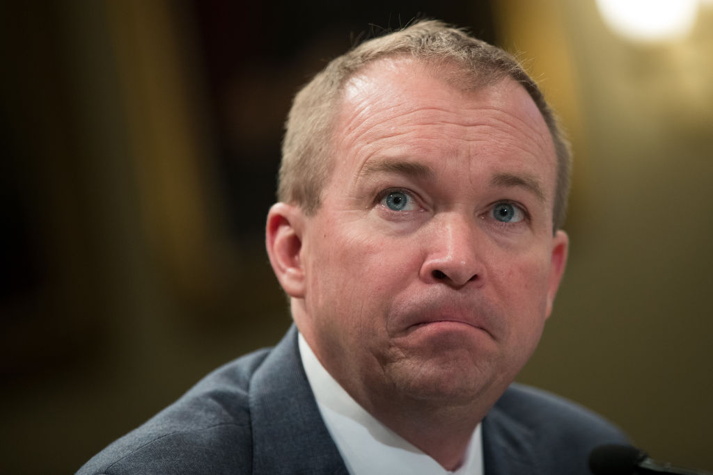 Office Of Management And Budget Director Mick Mulvaney Testifies To House Budget Committee On Trump's FY2018 Budget