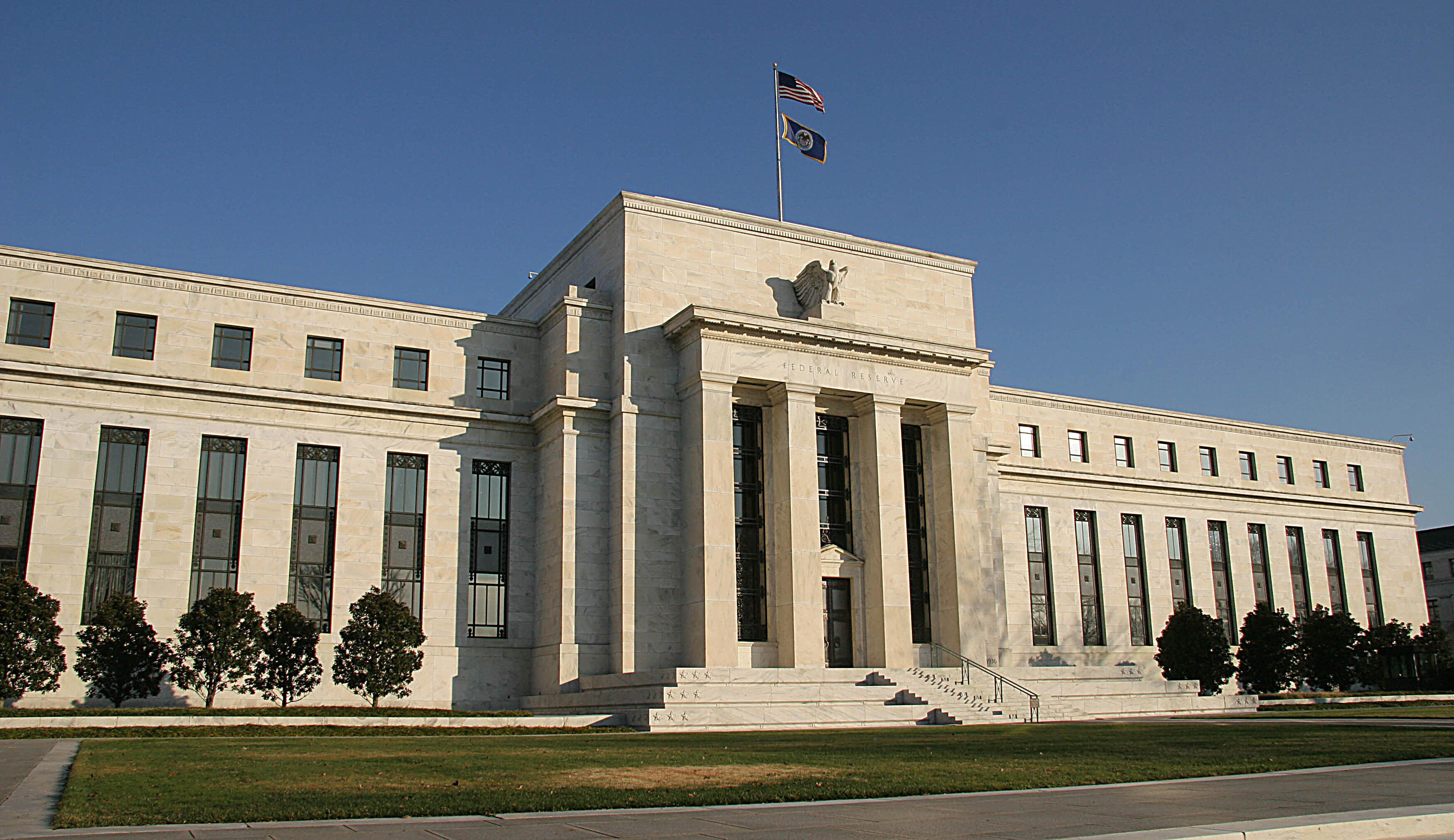 The U.S. Federal Reserve building in Washington, D.C.