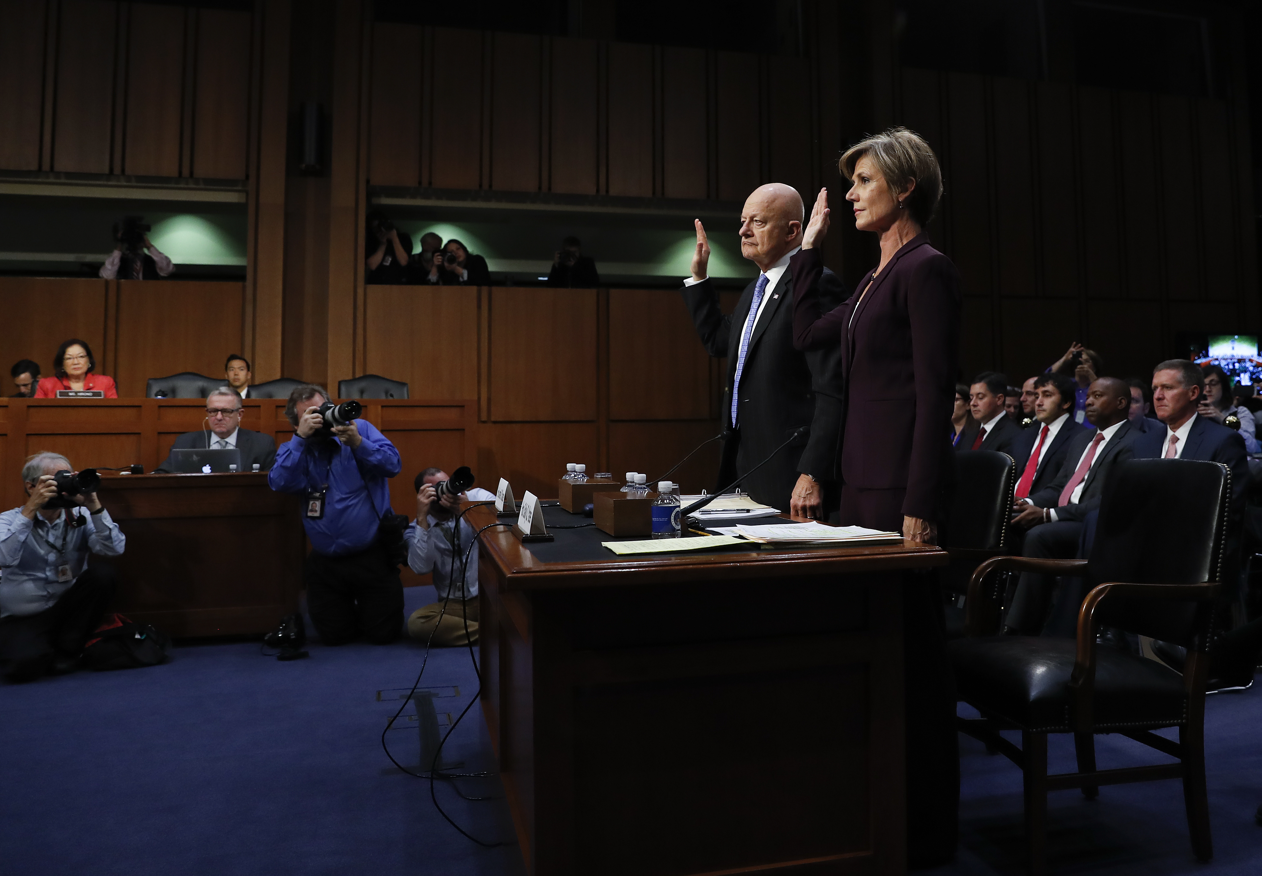 James Clapper, Sally Yates