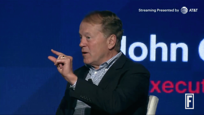 Cisco executive chairman John Chambers at the 2017 Great Place to Work conference in Chicago.