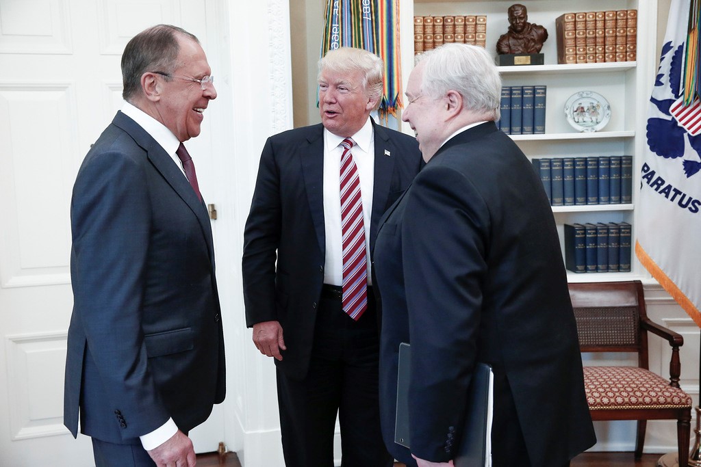 Russian FM Lavrov in Washington