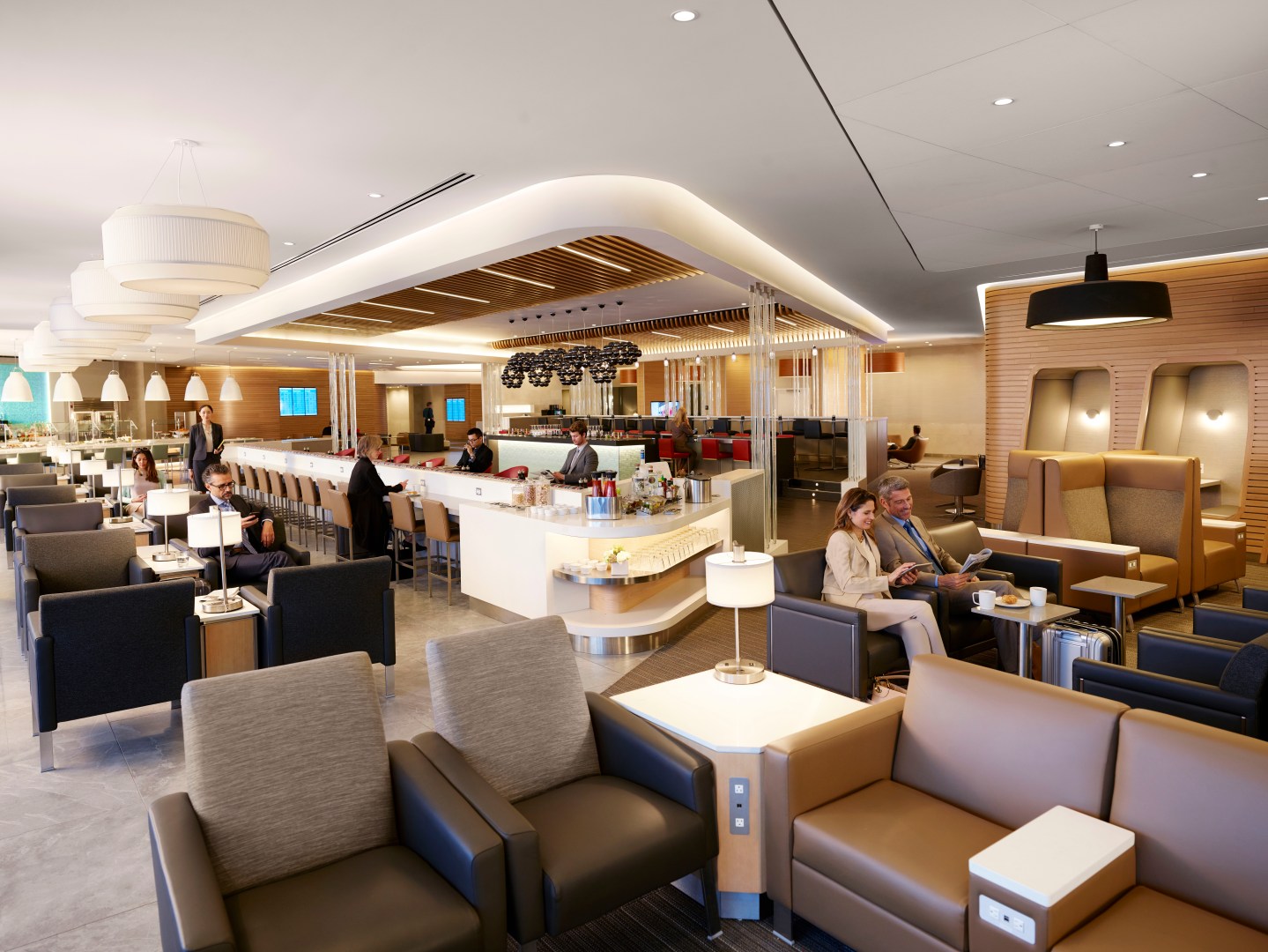 An Inside Look at the New American Airlines Flagship Lounge at JFK Airport