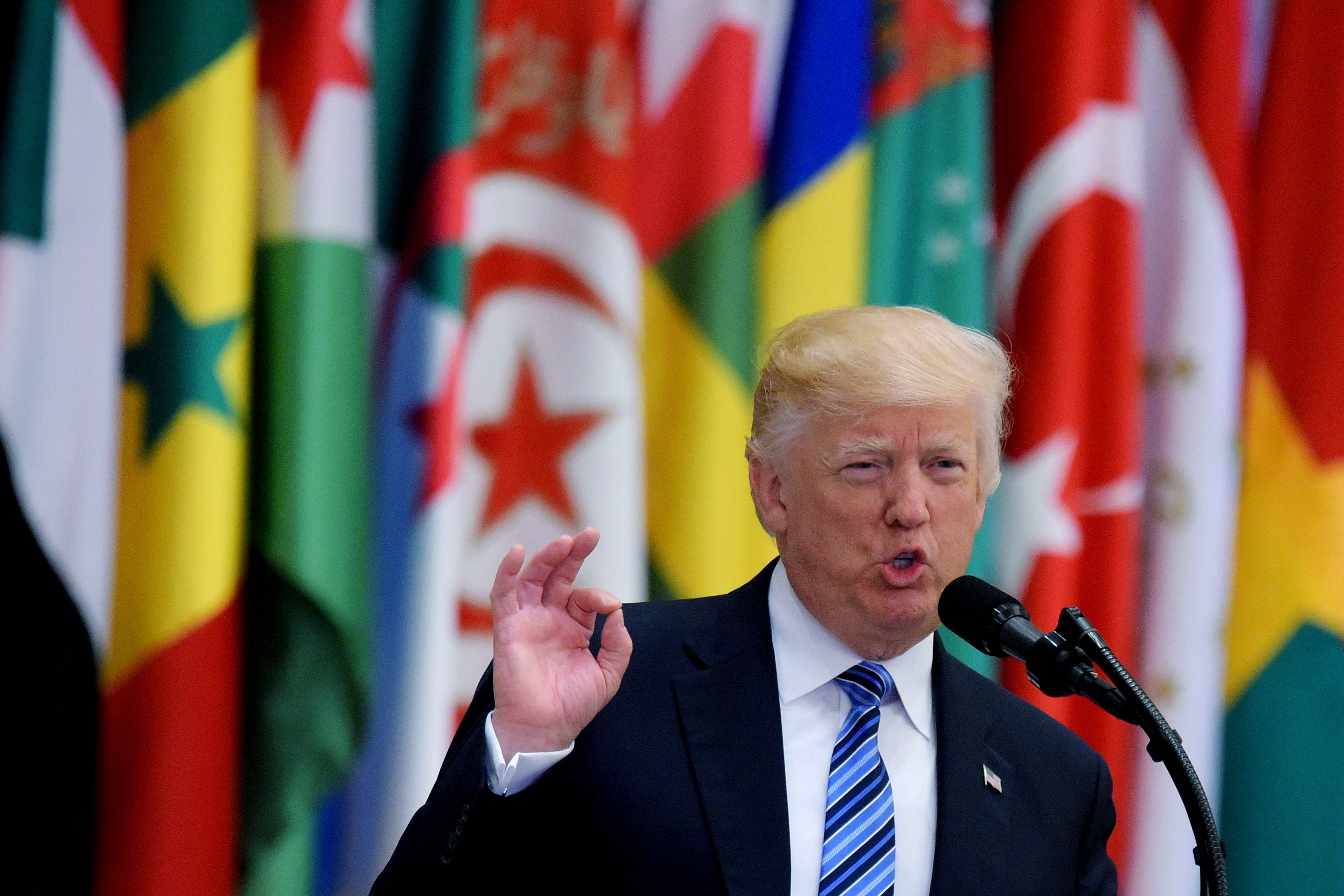 US-SAUDI-ISLAMIC-SUMMIT-TRUMP