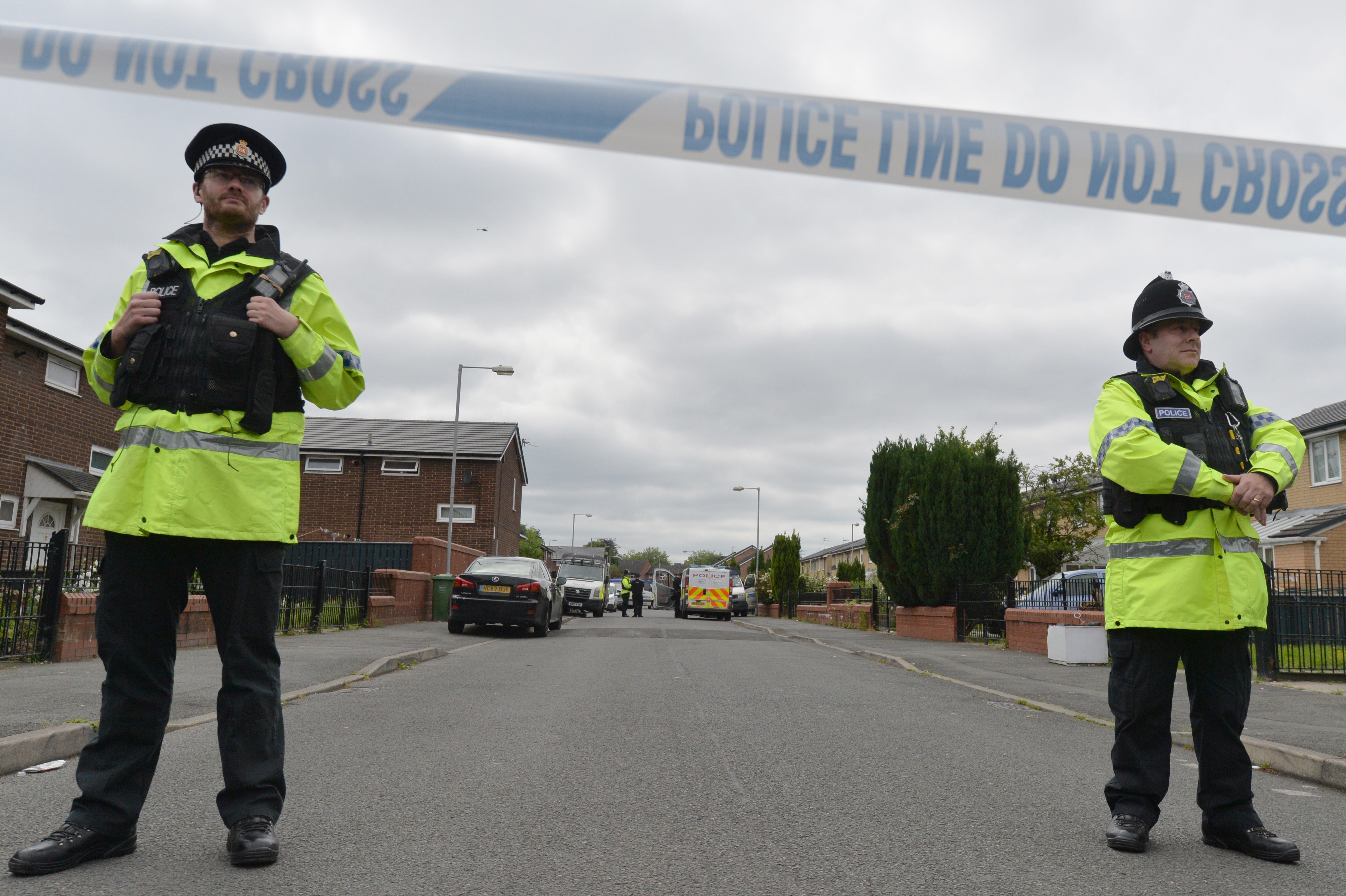 Police Activity In Manchester After The Manchester Terrorist Attack