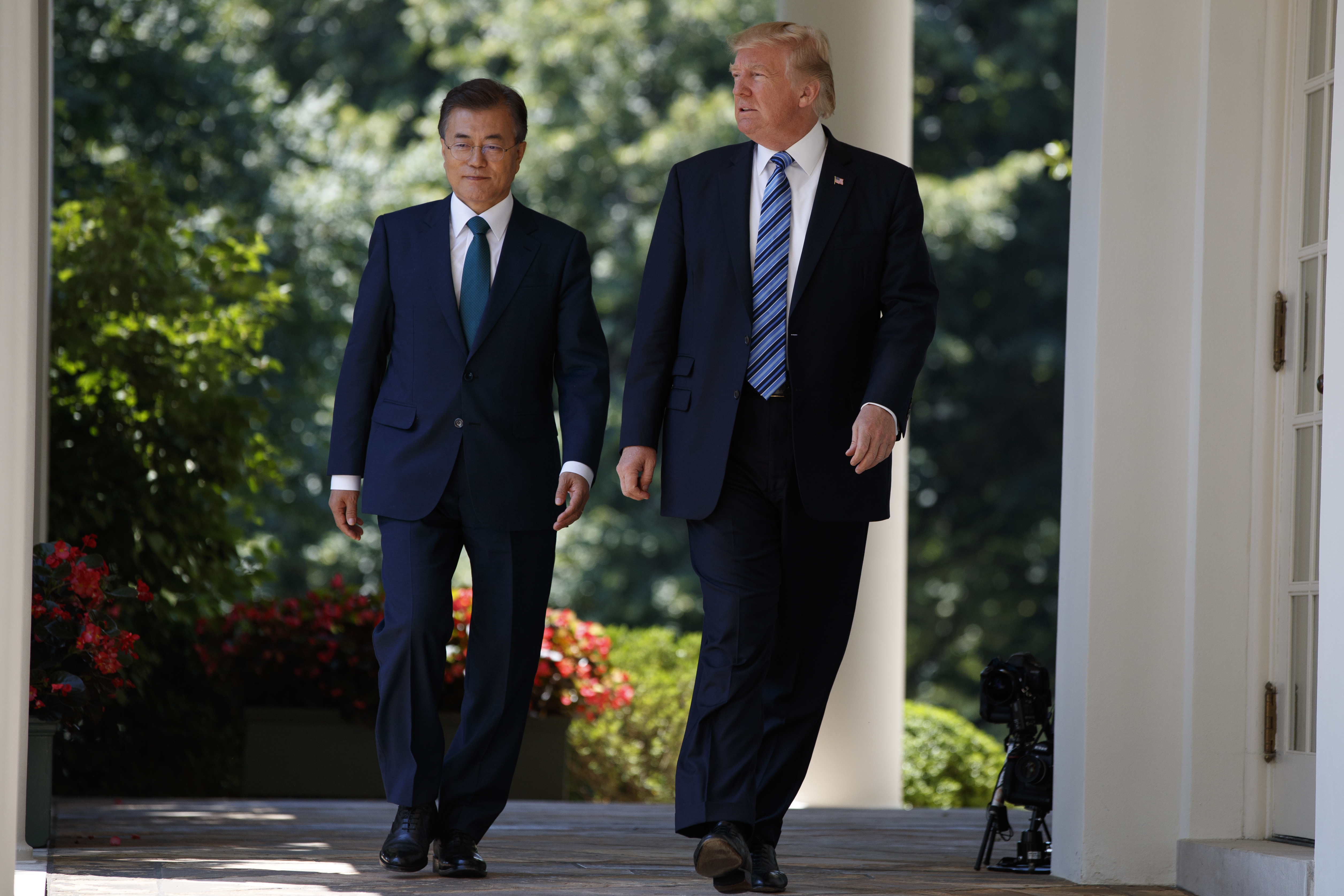 Donald Trump, Moon Jae-in