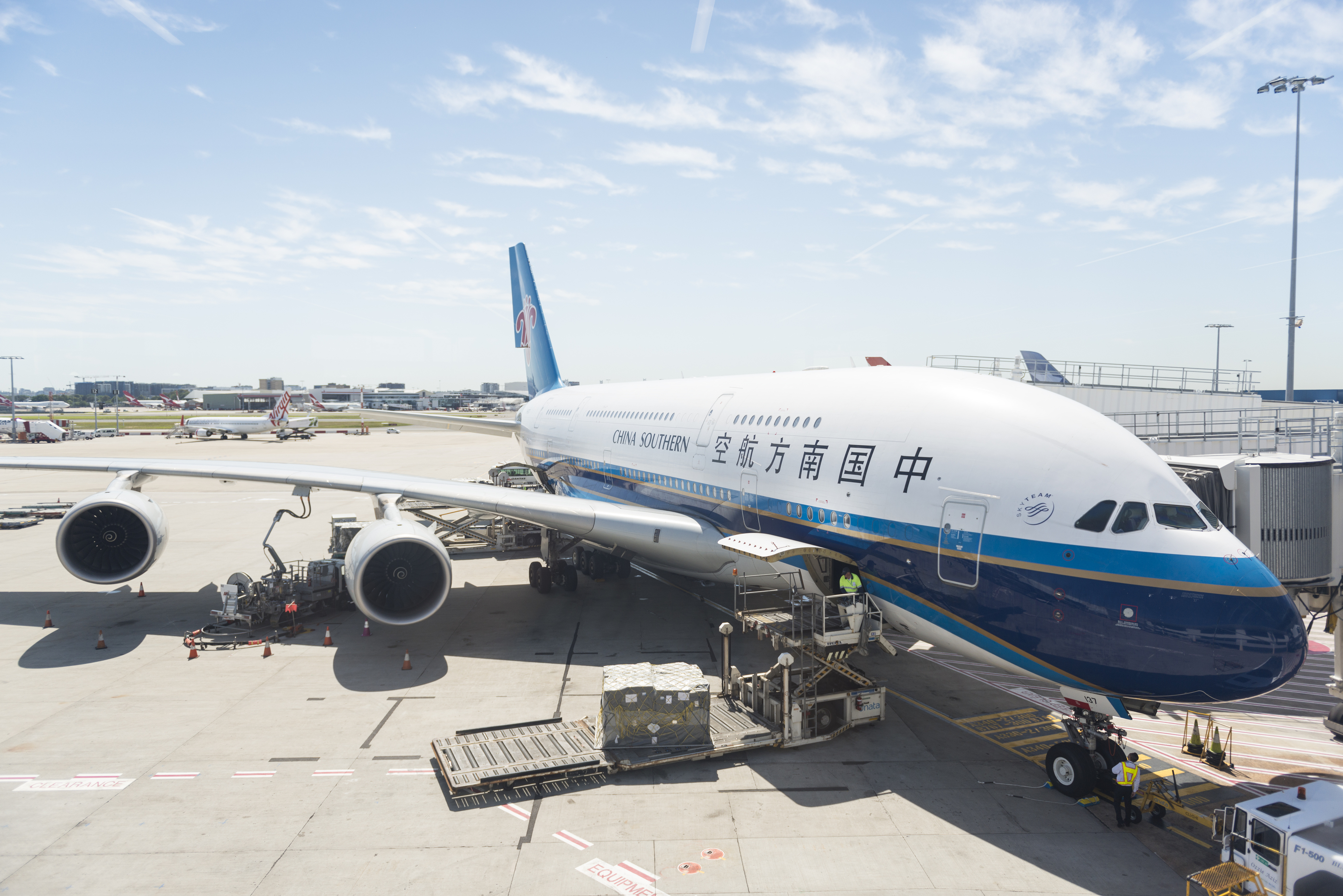 Airbus A380 airplane