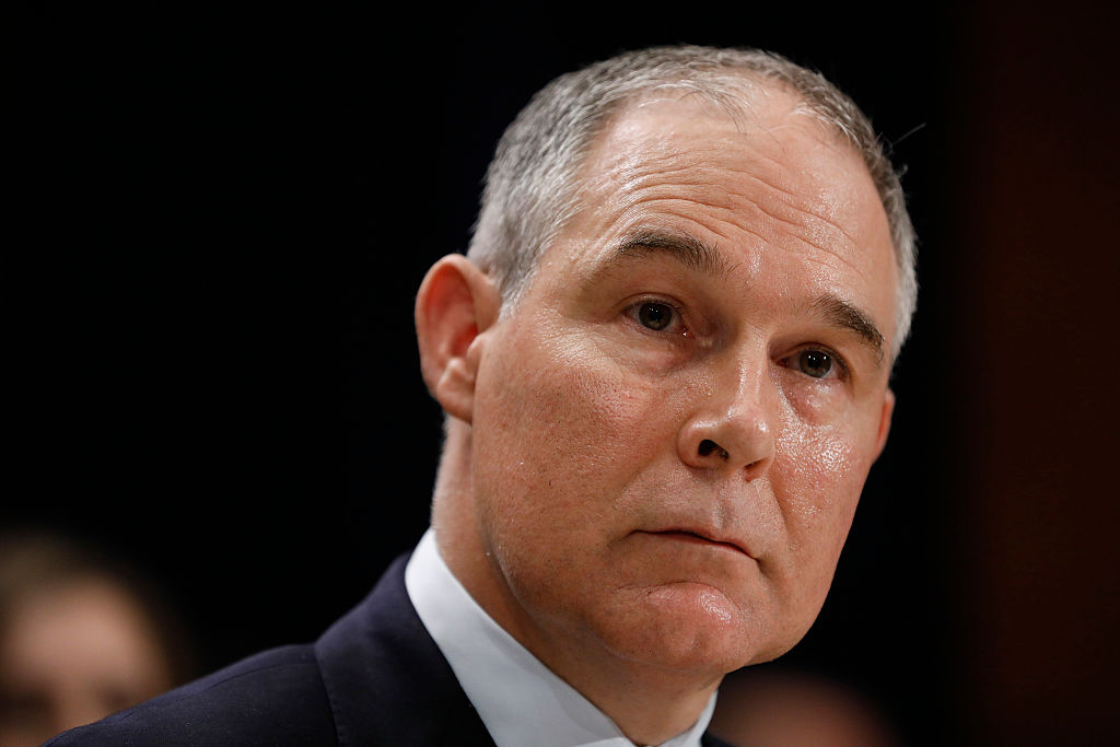 Senate Holds Confirmation Hearing For Scott Pruitt To Become EPA Administrator