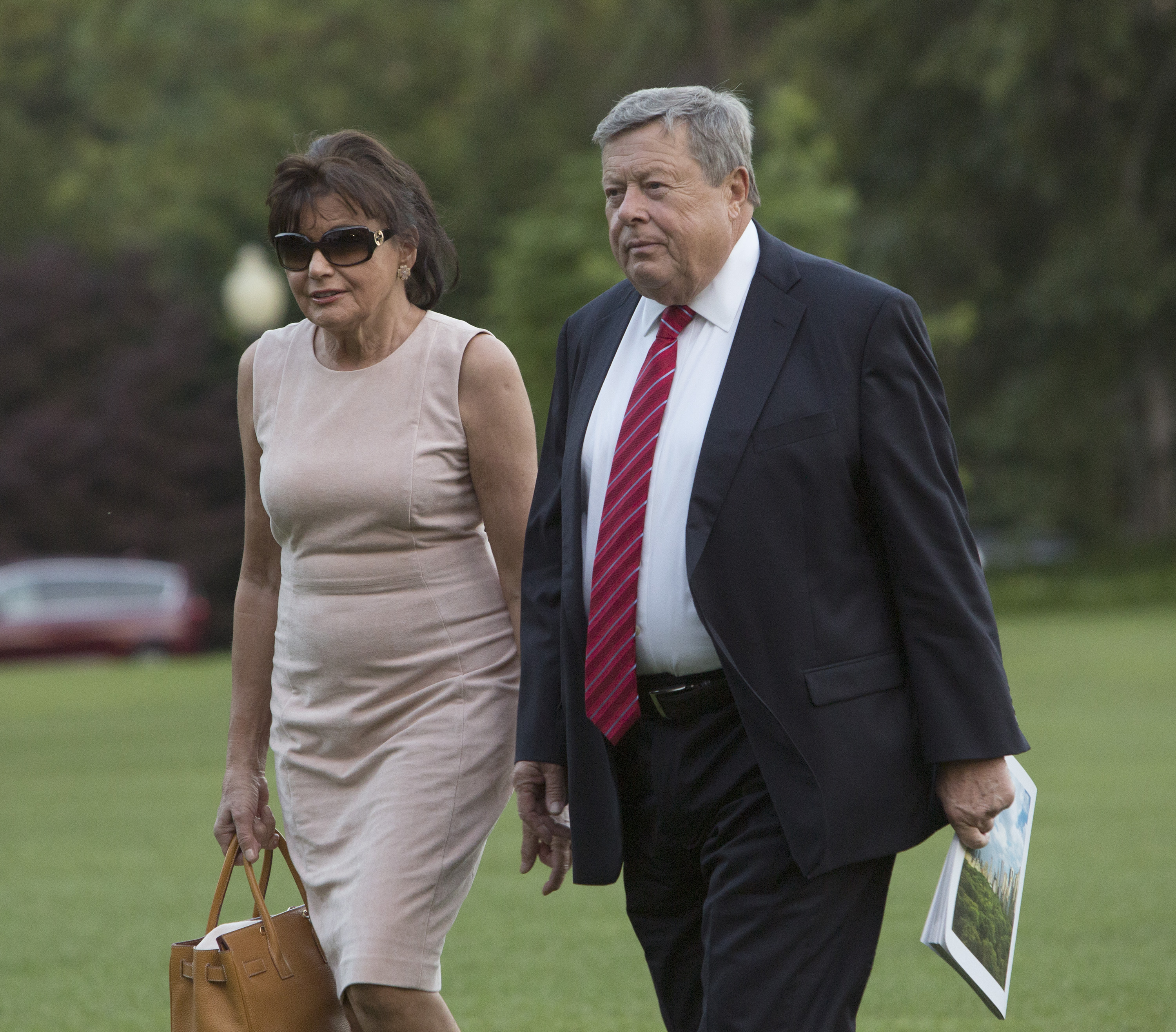 First Family Arrives At The White House