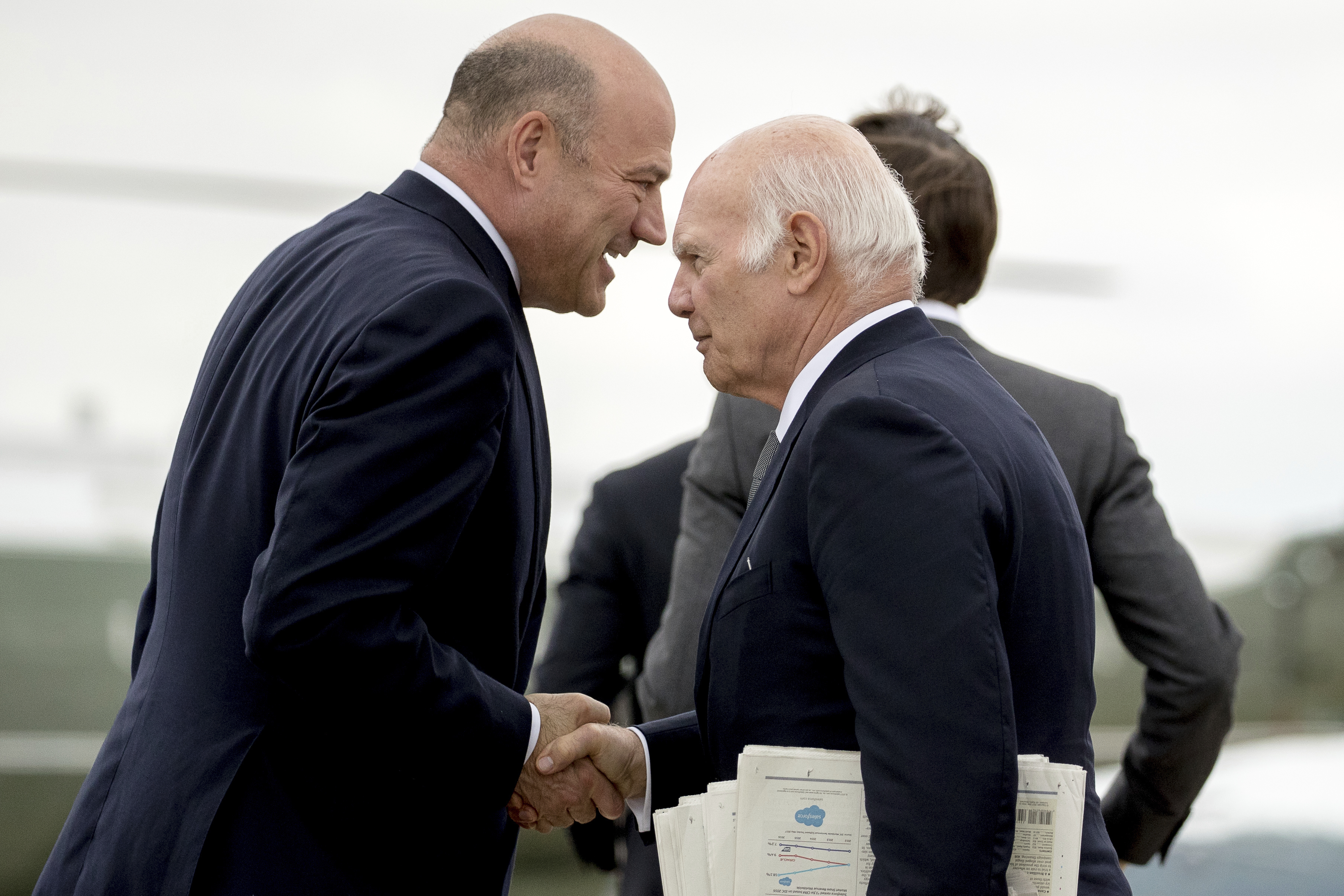 Gary Cohn, Steve Roth