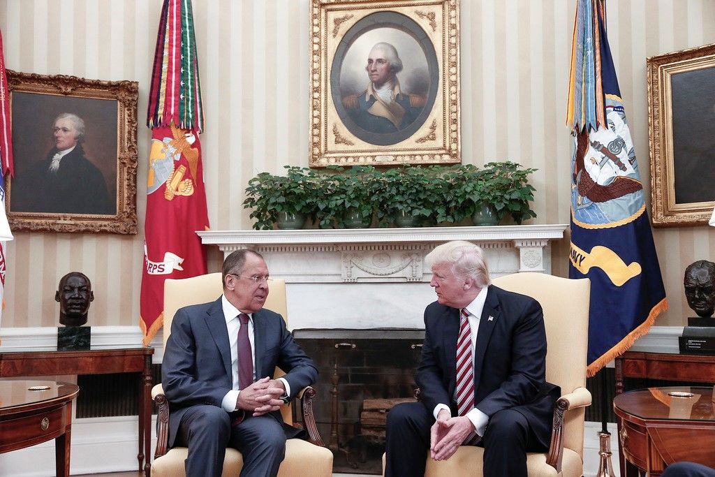 Russian FM Lavrov in Washington
