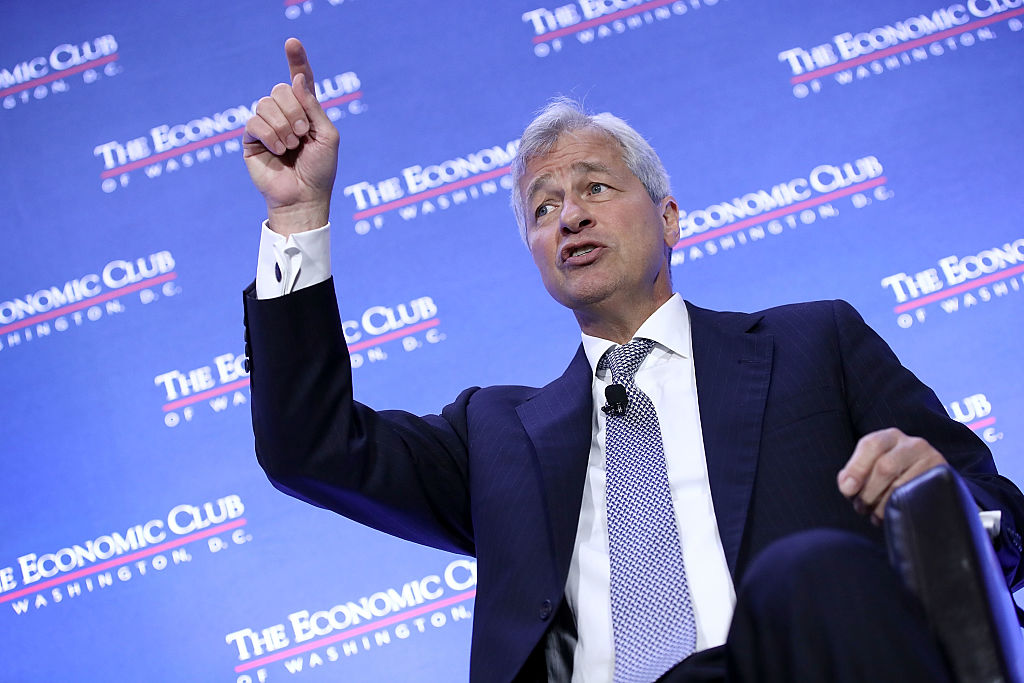 Chase CEO Jamie Dimon Addresses The Economic Club Of Washington