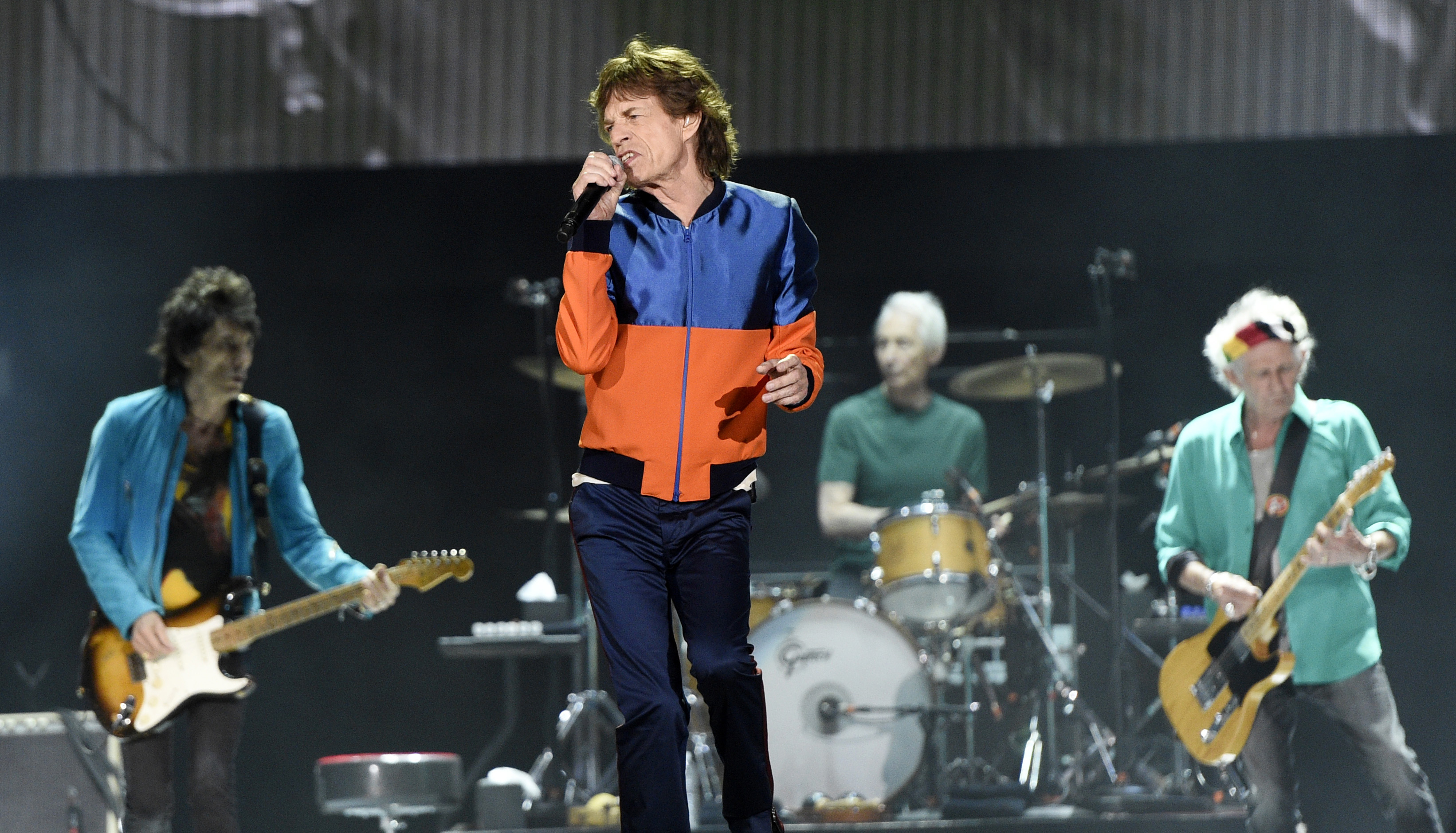 Ron Wood, Mick Jagger, Keith Richards, Charlie Watts
