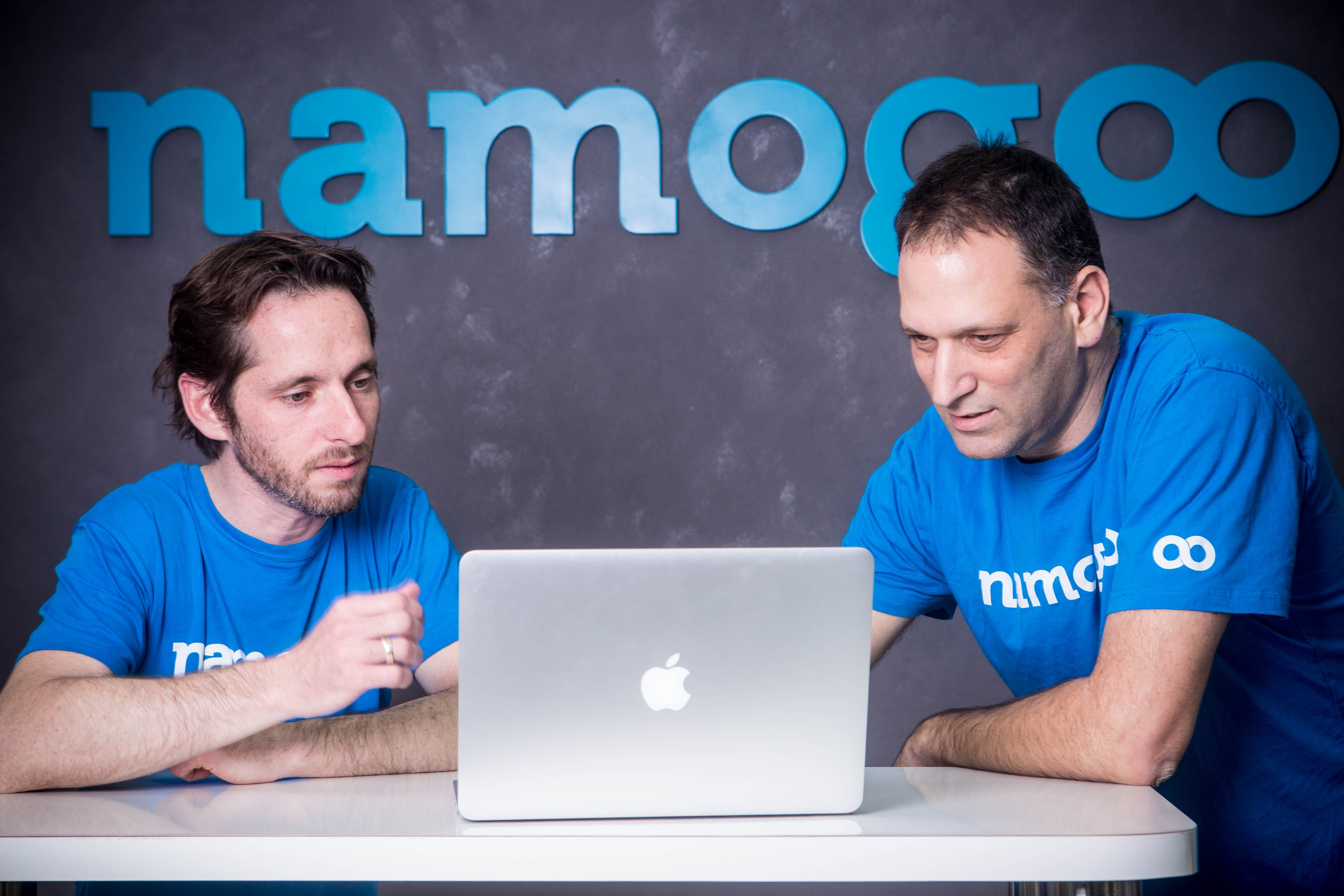 Namogoo co-founders Ohad Greenshpan (left) and Chemi Katz