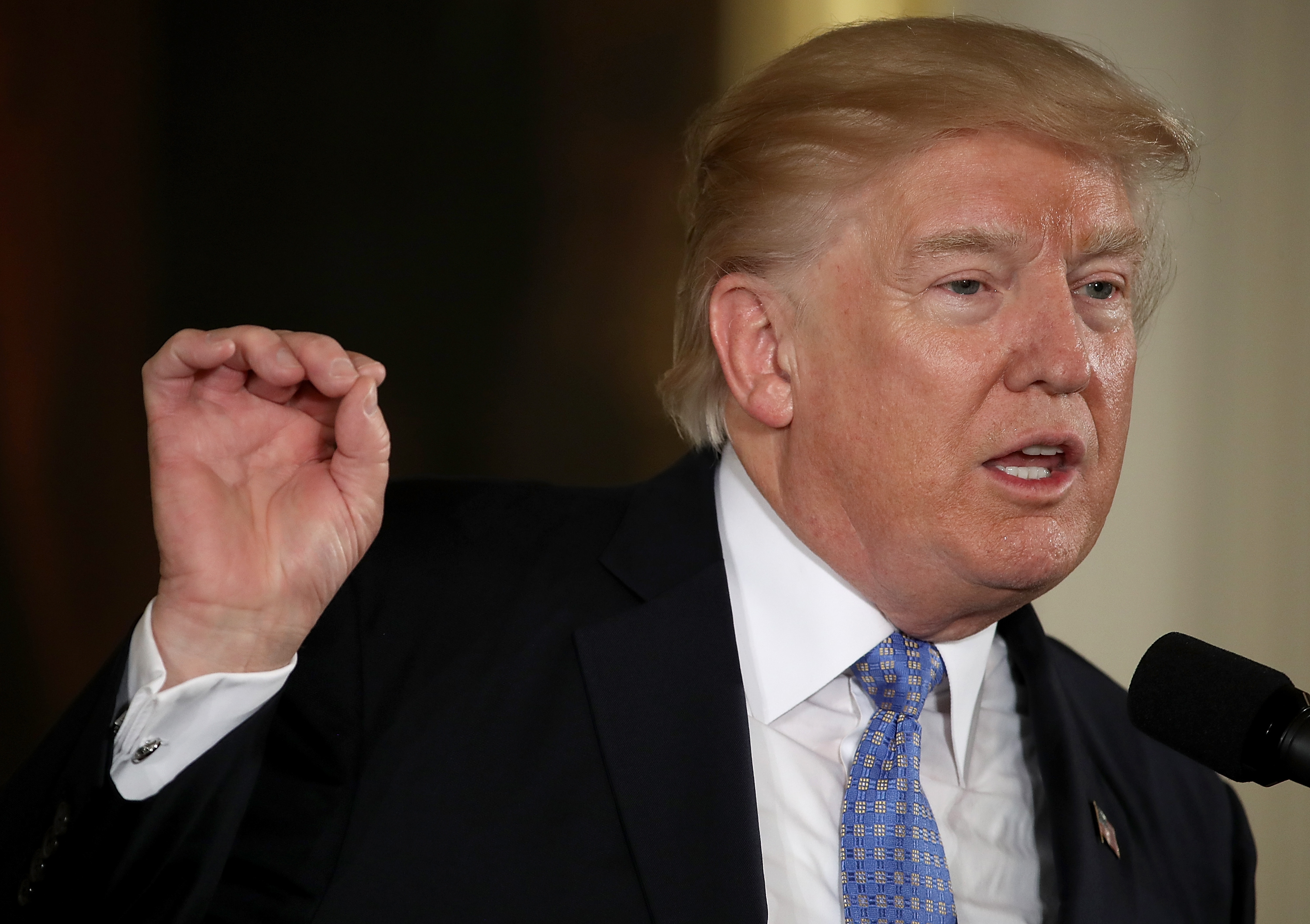 President Trump Hosts Ceremony Recognizing First Responders In The June 14 Congressional Baseball Shooting