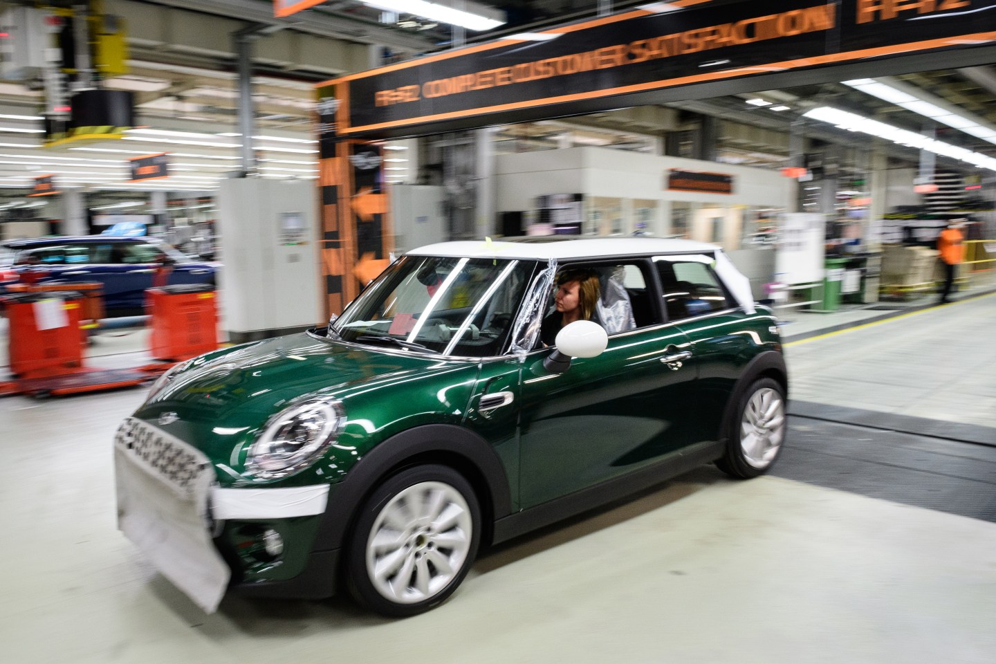 David Cameron Visits A Manufacturing Business To Discuss The EU Referendum