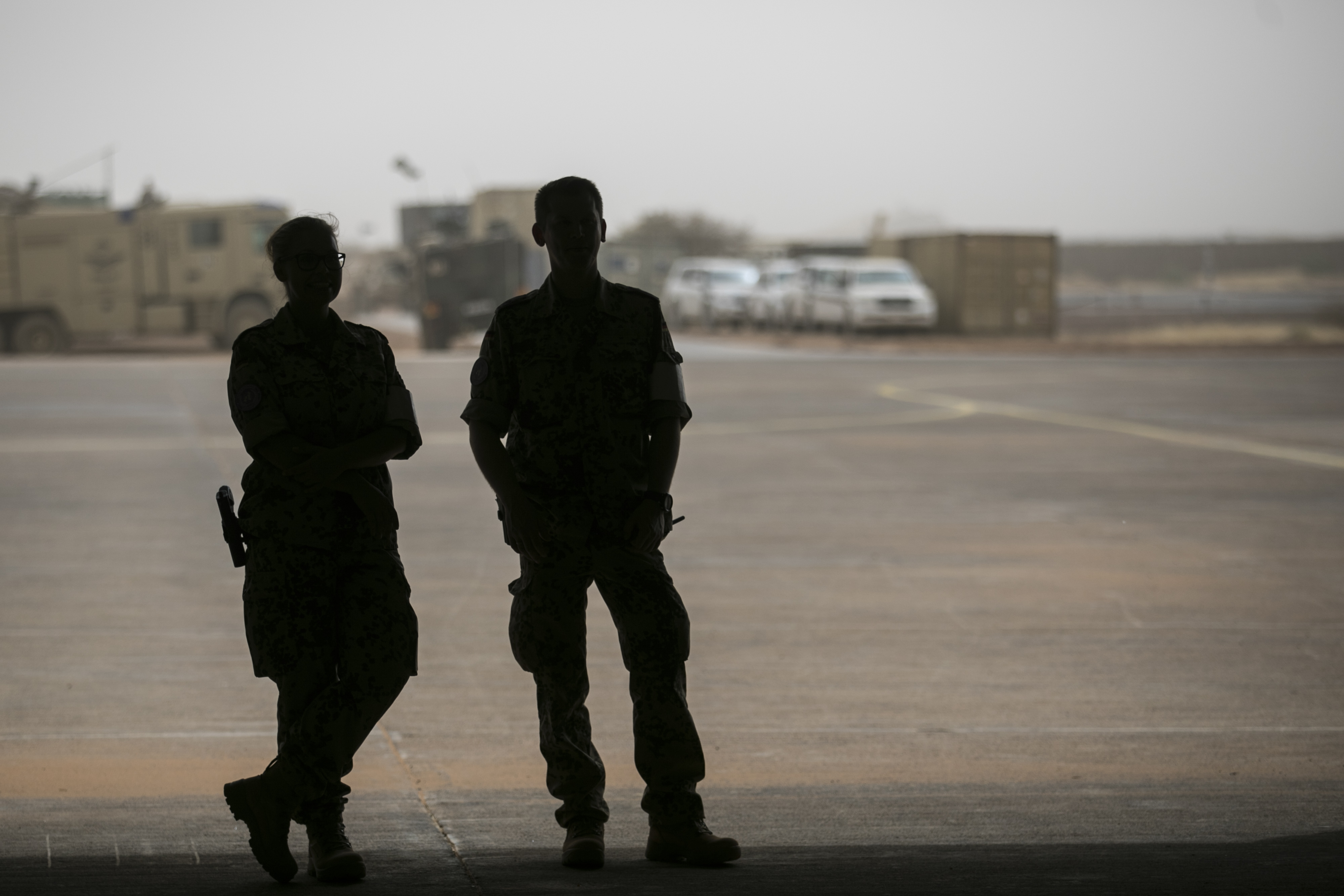 German Foreign Minister Gabriel Travels Mali