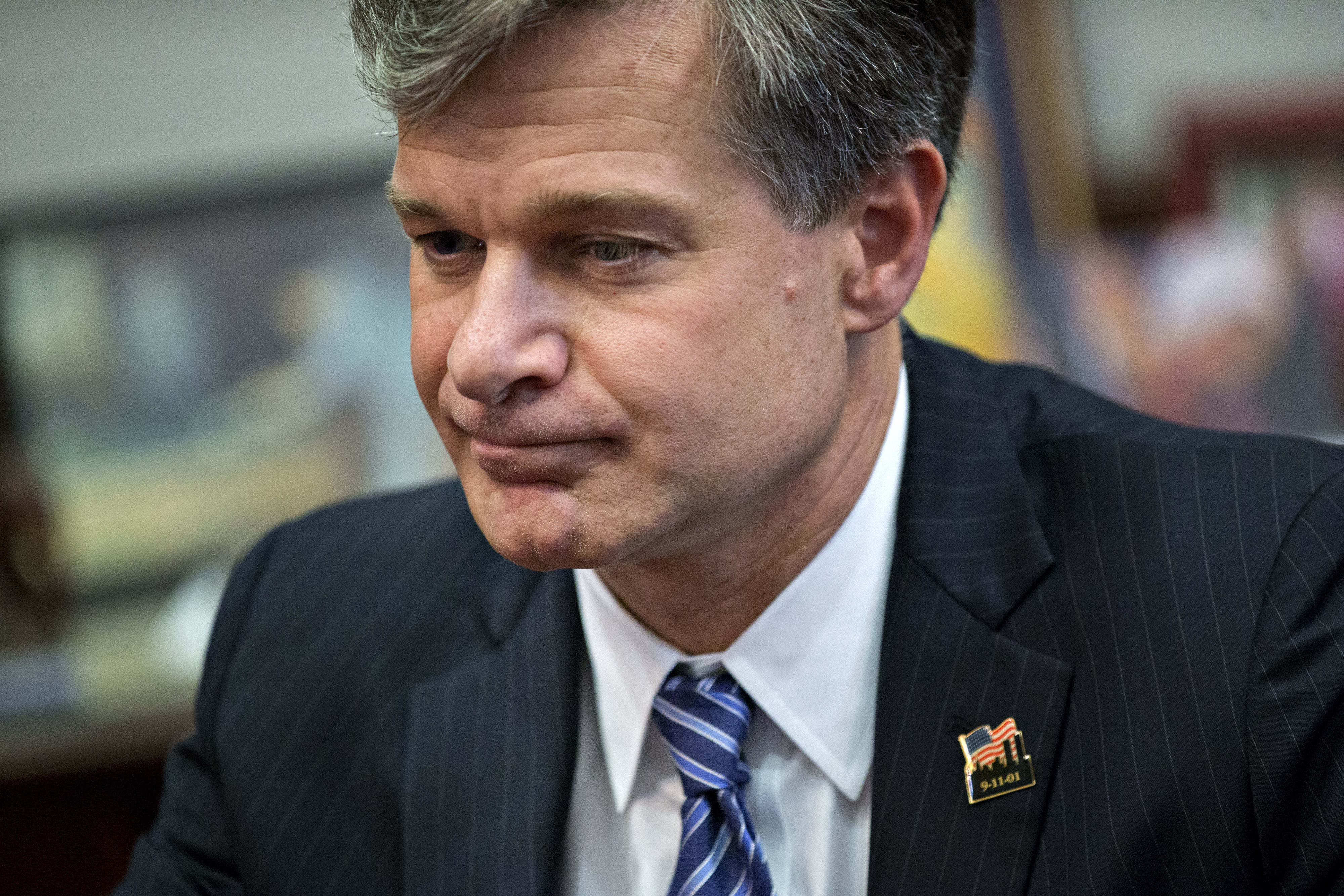 Senator Grassley Meets With FBI Director Nominee Christopher Wray