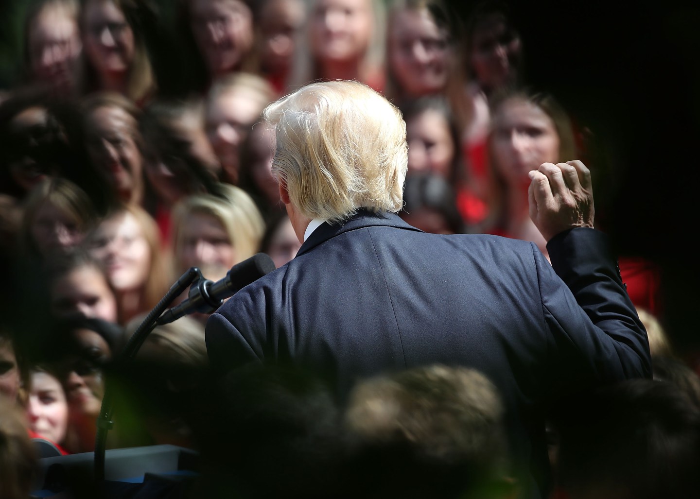 President Trump Speaks To The American Legion Boys Nation And American Legion Auxiliary Girls Nation