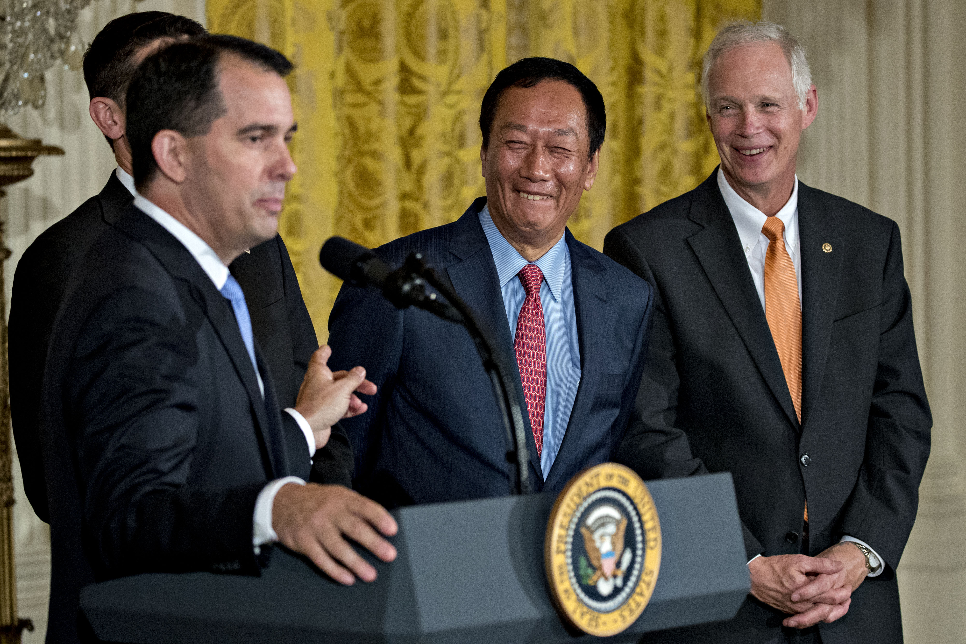 President Trump Announces Apple Supplier Foxconn Opening Wisconsin Plant