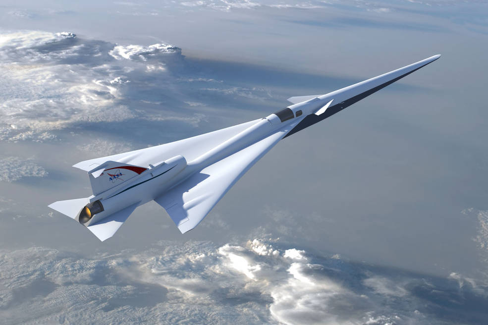low boom supersonic jet