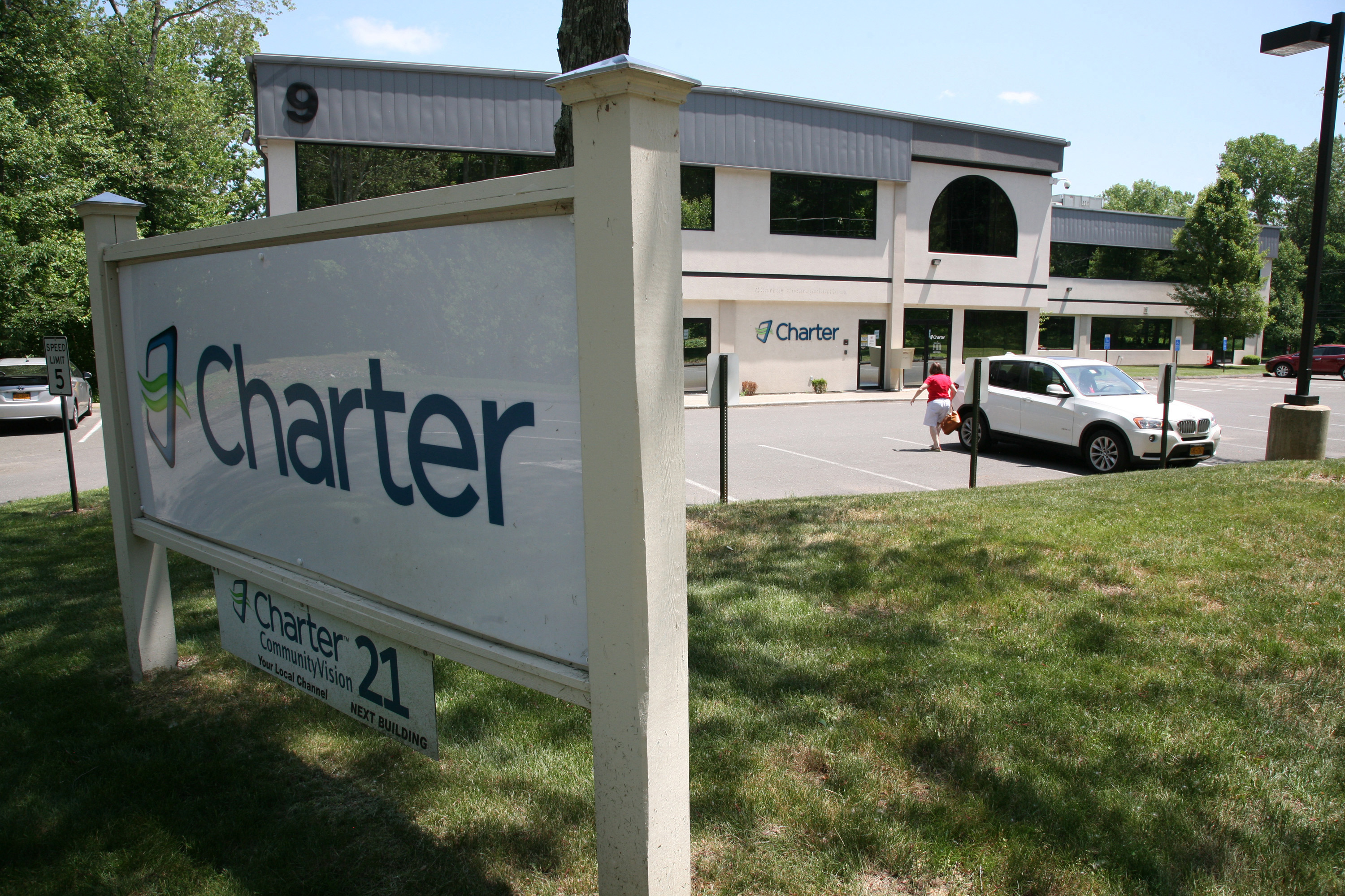 Charter Communications' office in Newtown, Conn.