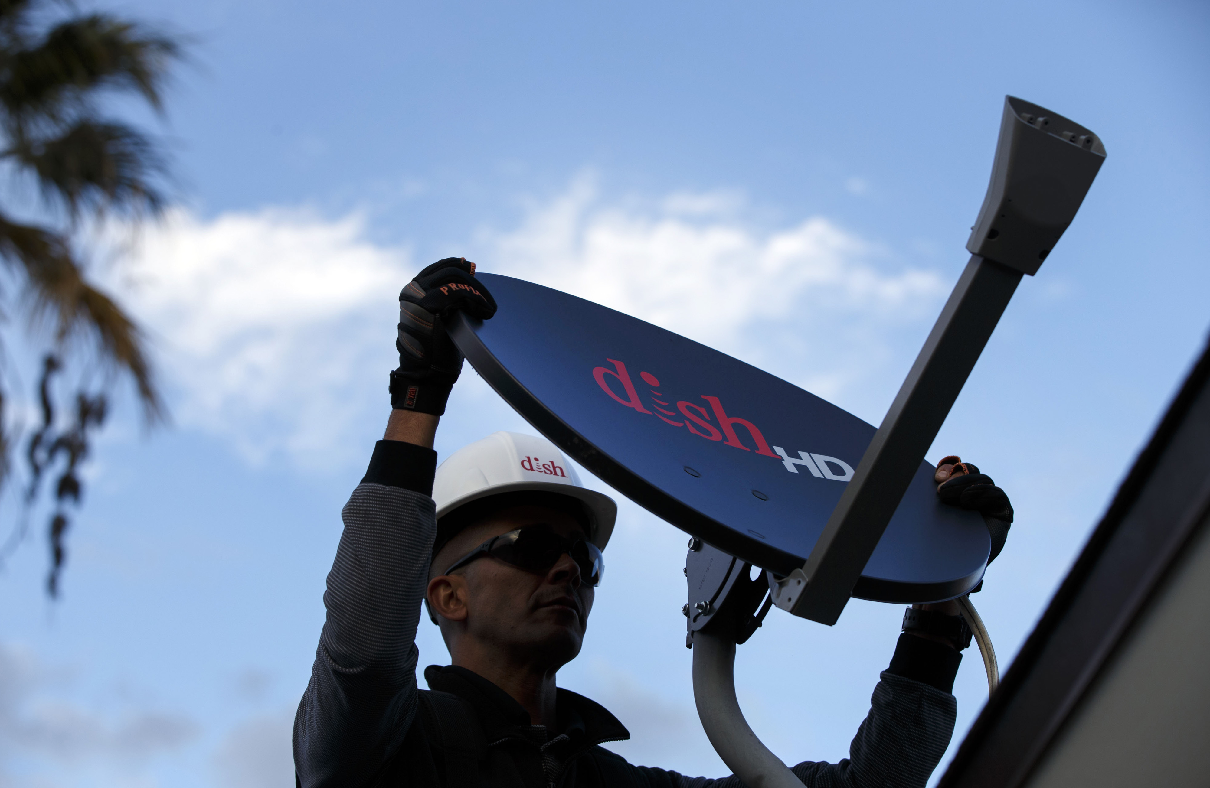 A Dish Network satellite.