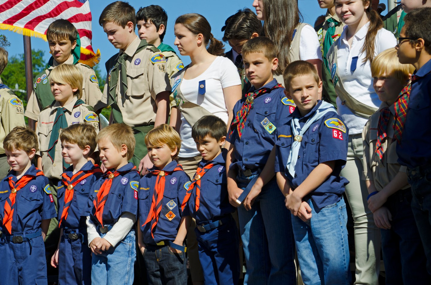 Boy Scouts and Girl Scouts