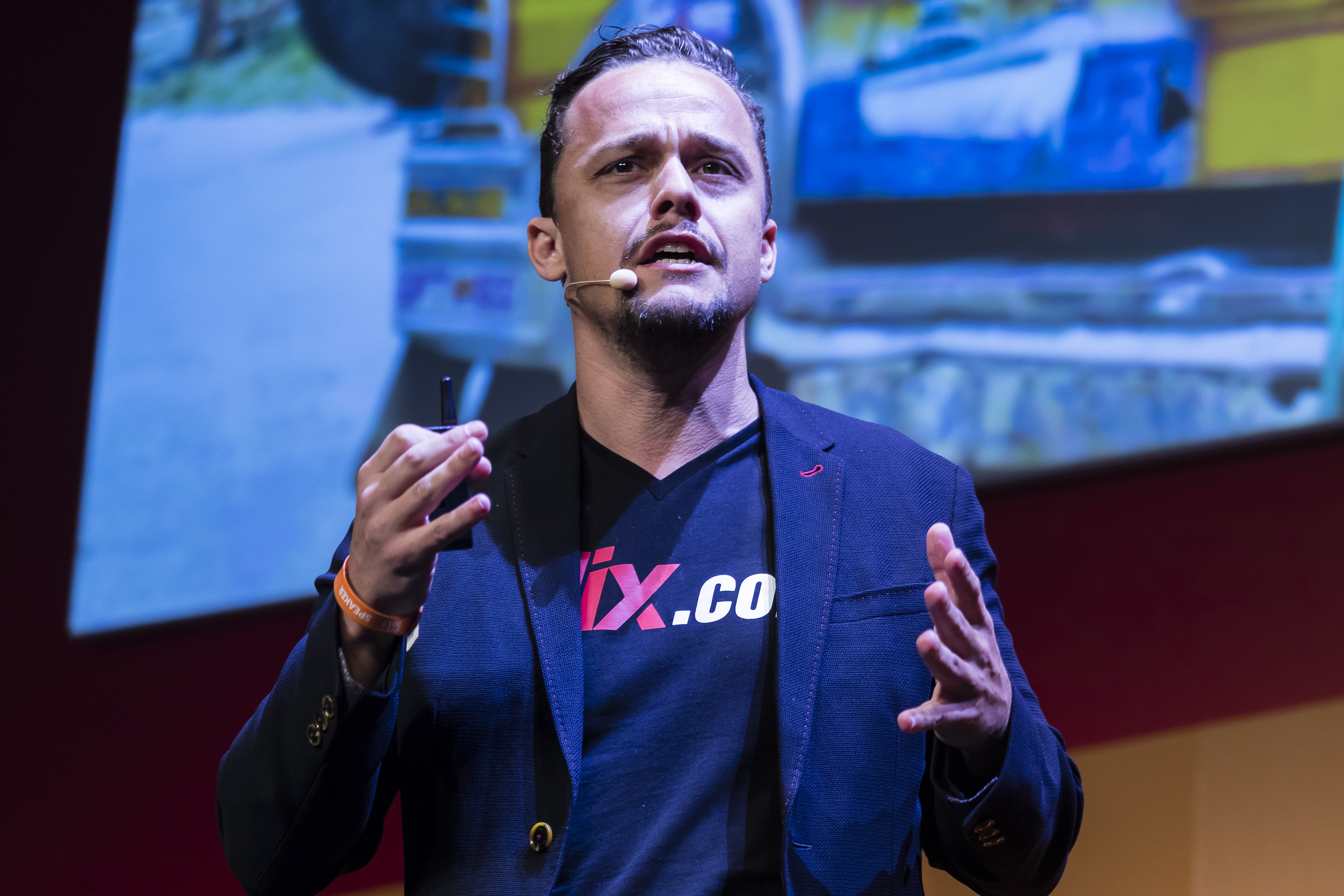 Mark Britt, co-founder and group CEO of iflix at RISE Conference 2017.