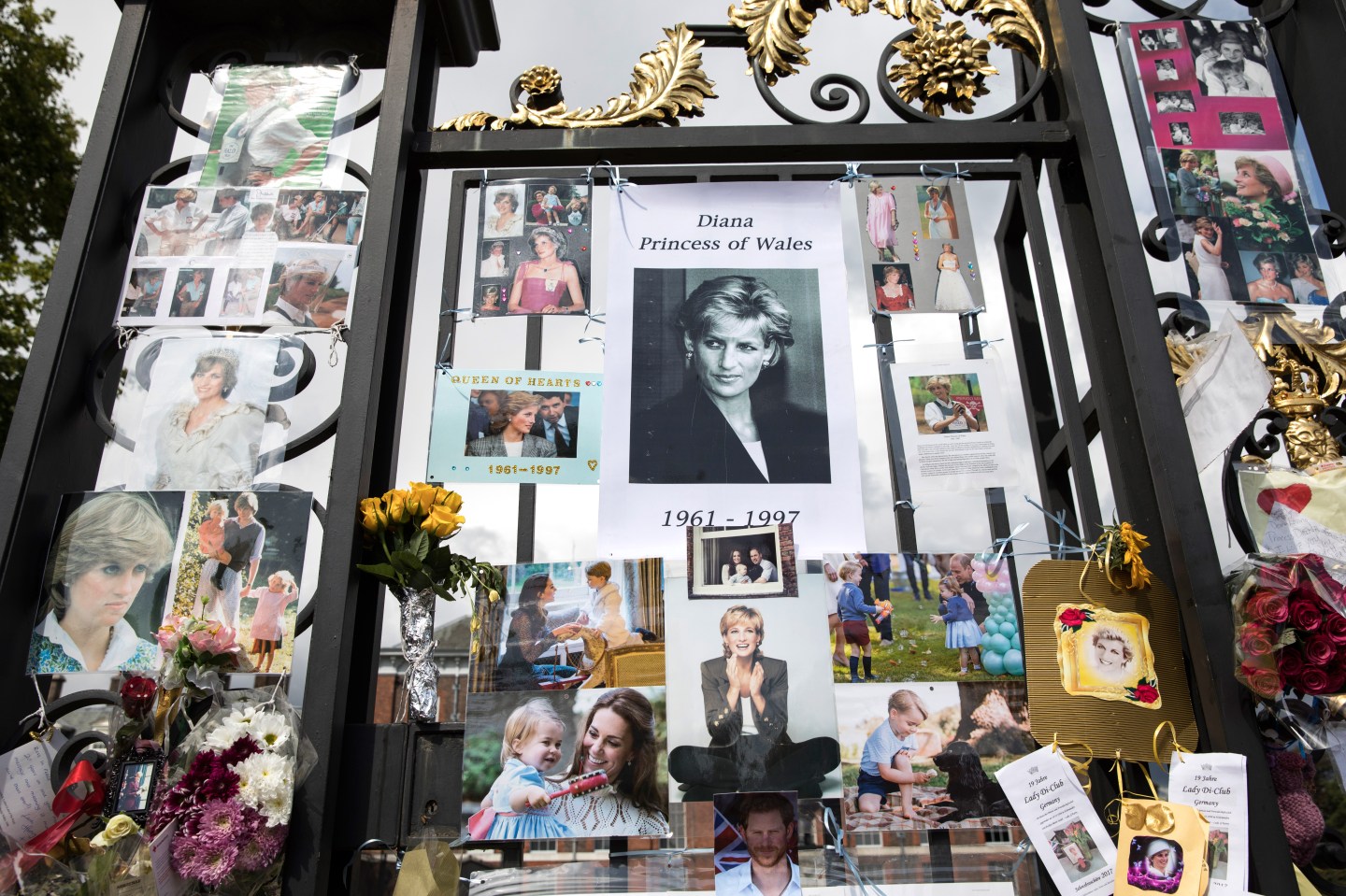 Kensington Palace On The 20th Anniversary Of The Death Of Princess Diana