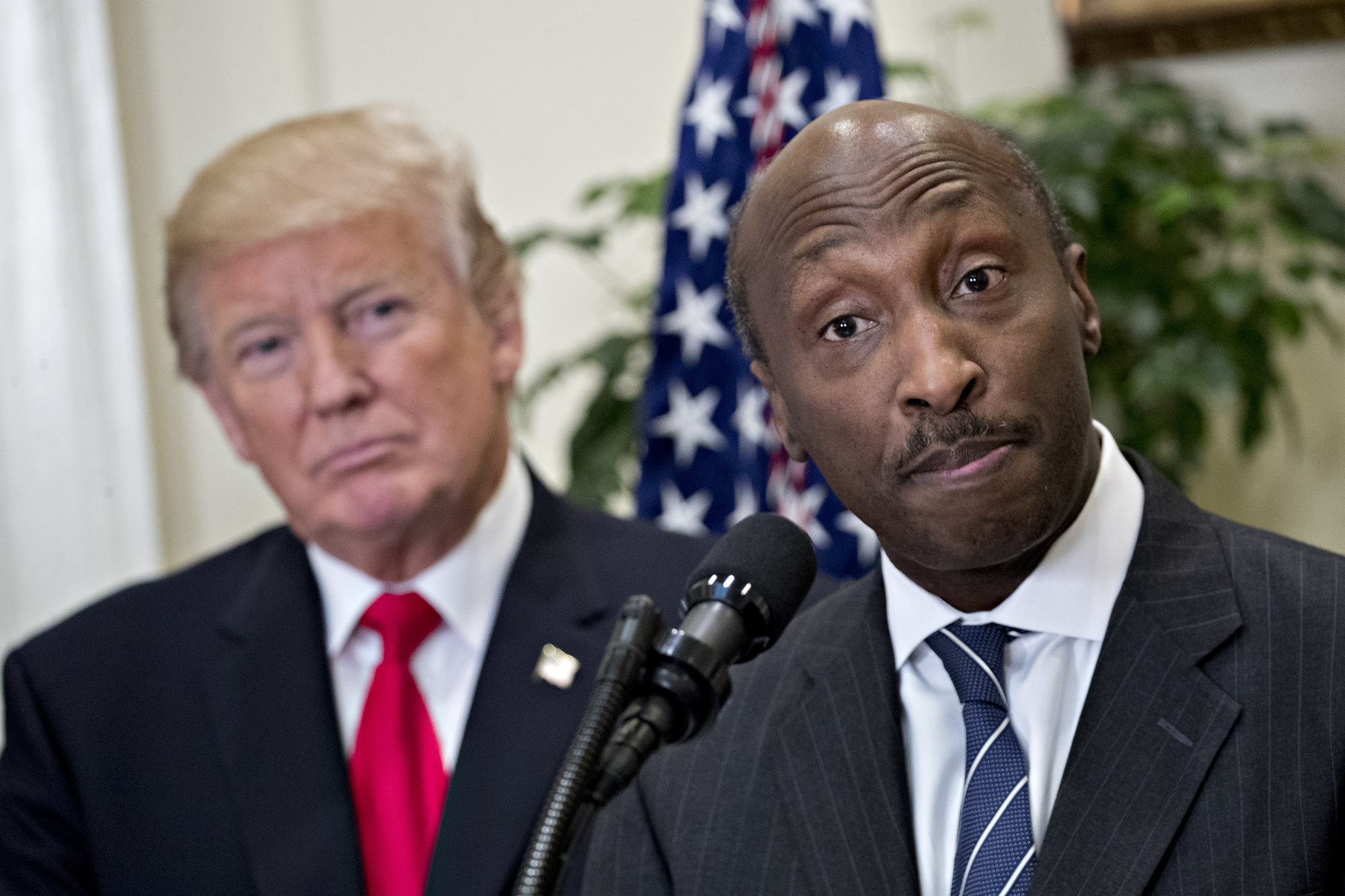 Kenneth Frazier and Donald Trump