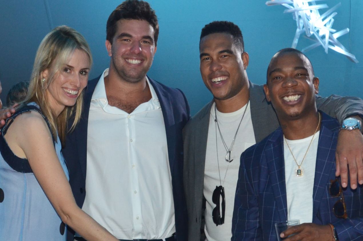 Carola Jain, Billy McFarland, Jason Bell, and Jeff Atkins (Ja Rule).