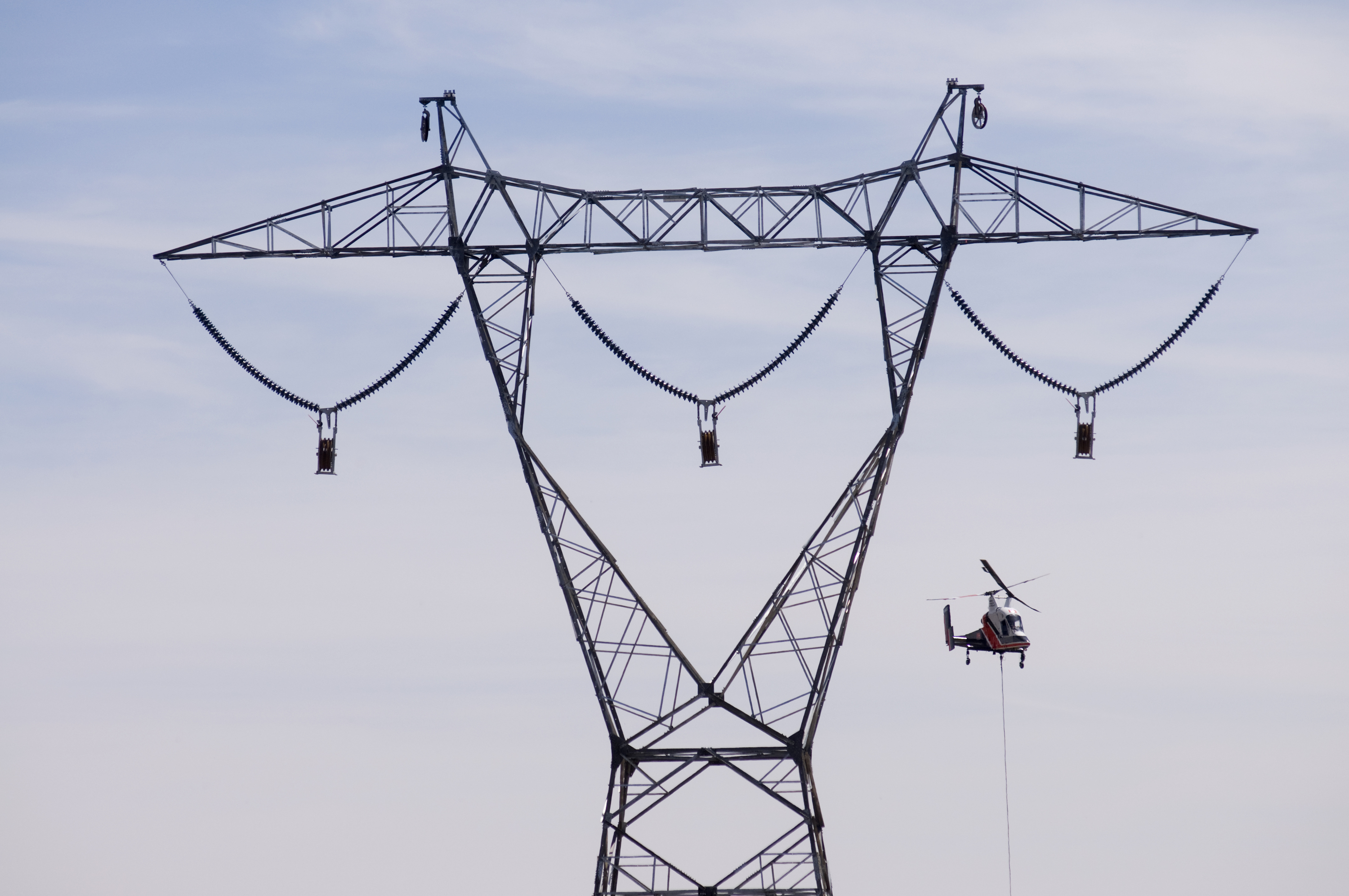 General Views Of Sunrise Powerlink Construction