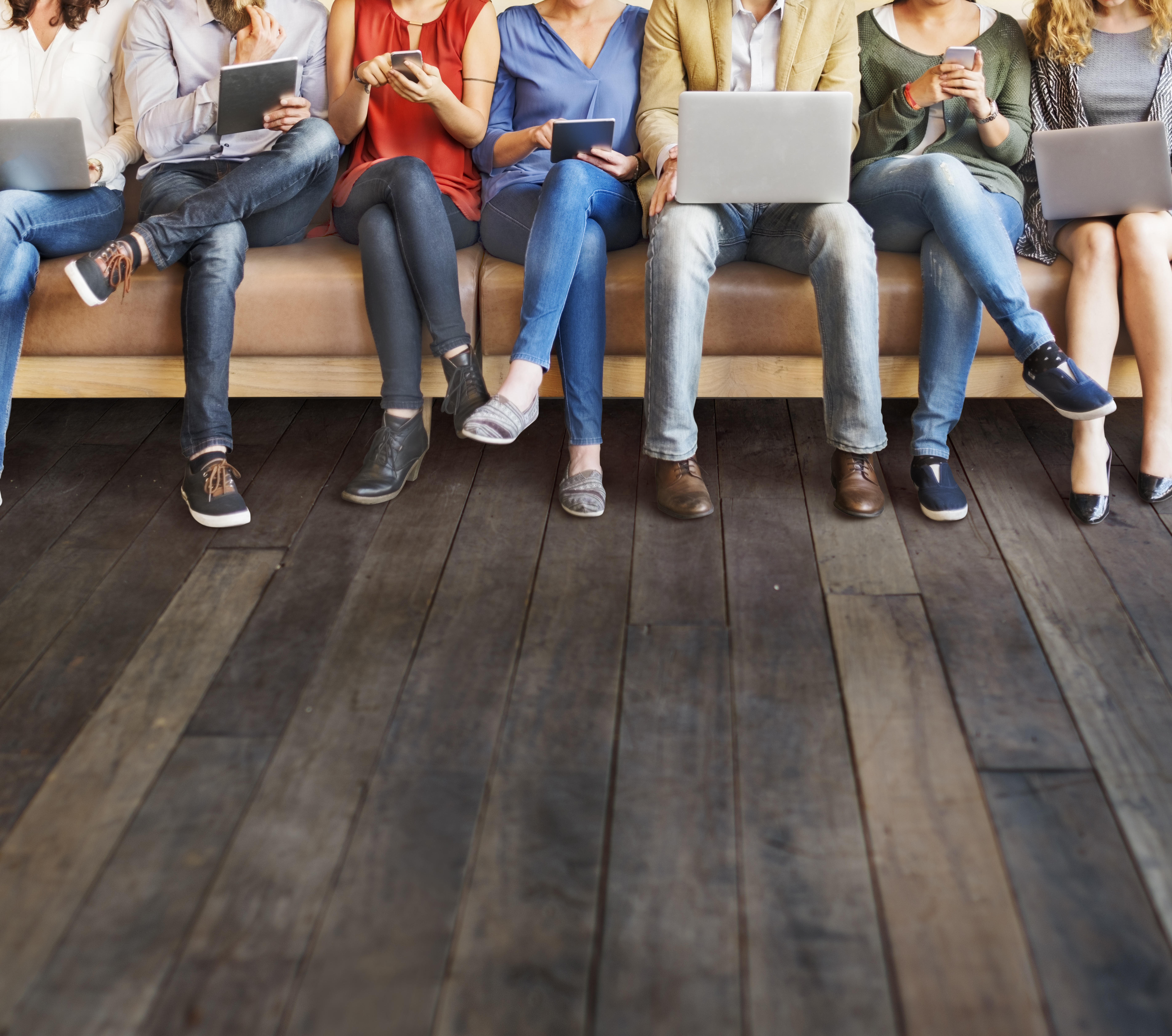 Diversity People Connection Digital Devices Browsing Concept