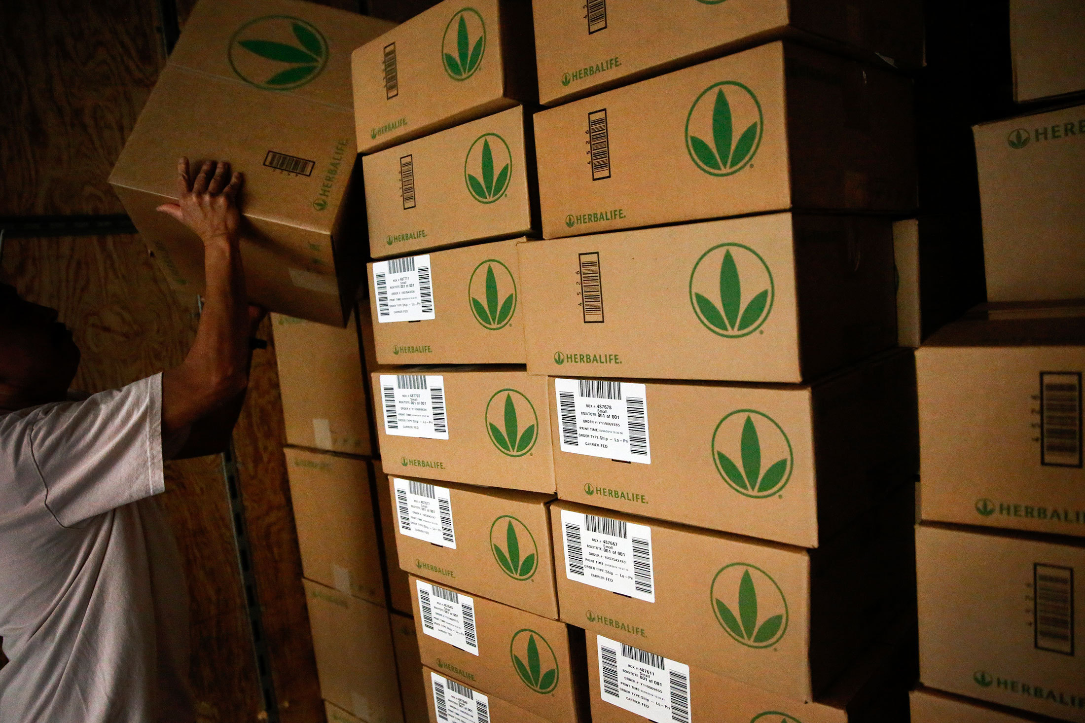 Operations Inside The Herbalife Distribution Center