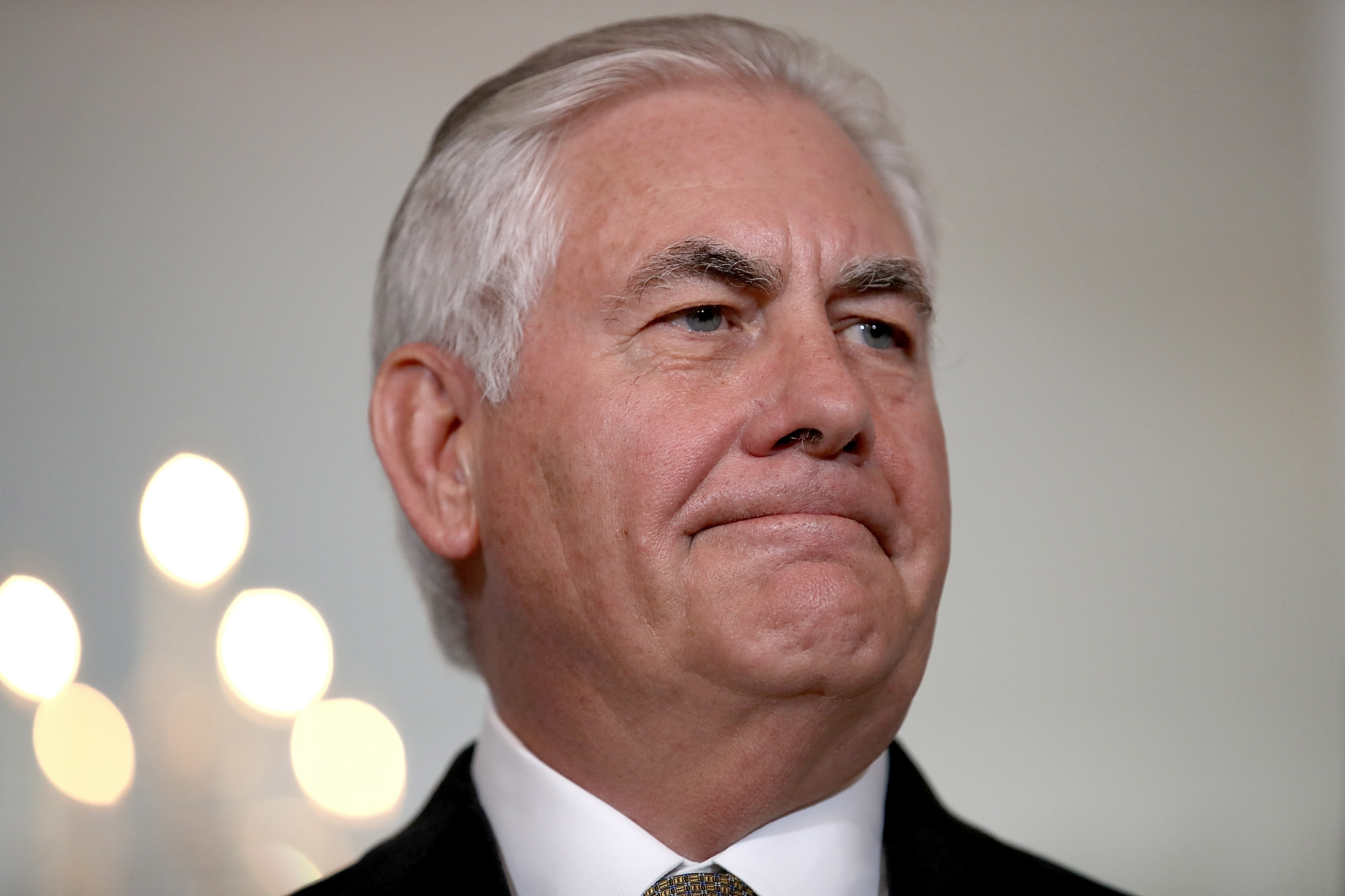 Secretary Of State Rex Tillerson Meets With Lebanese Prime Minister Saad Hariri At State Department