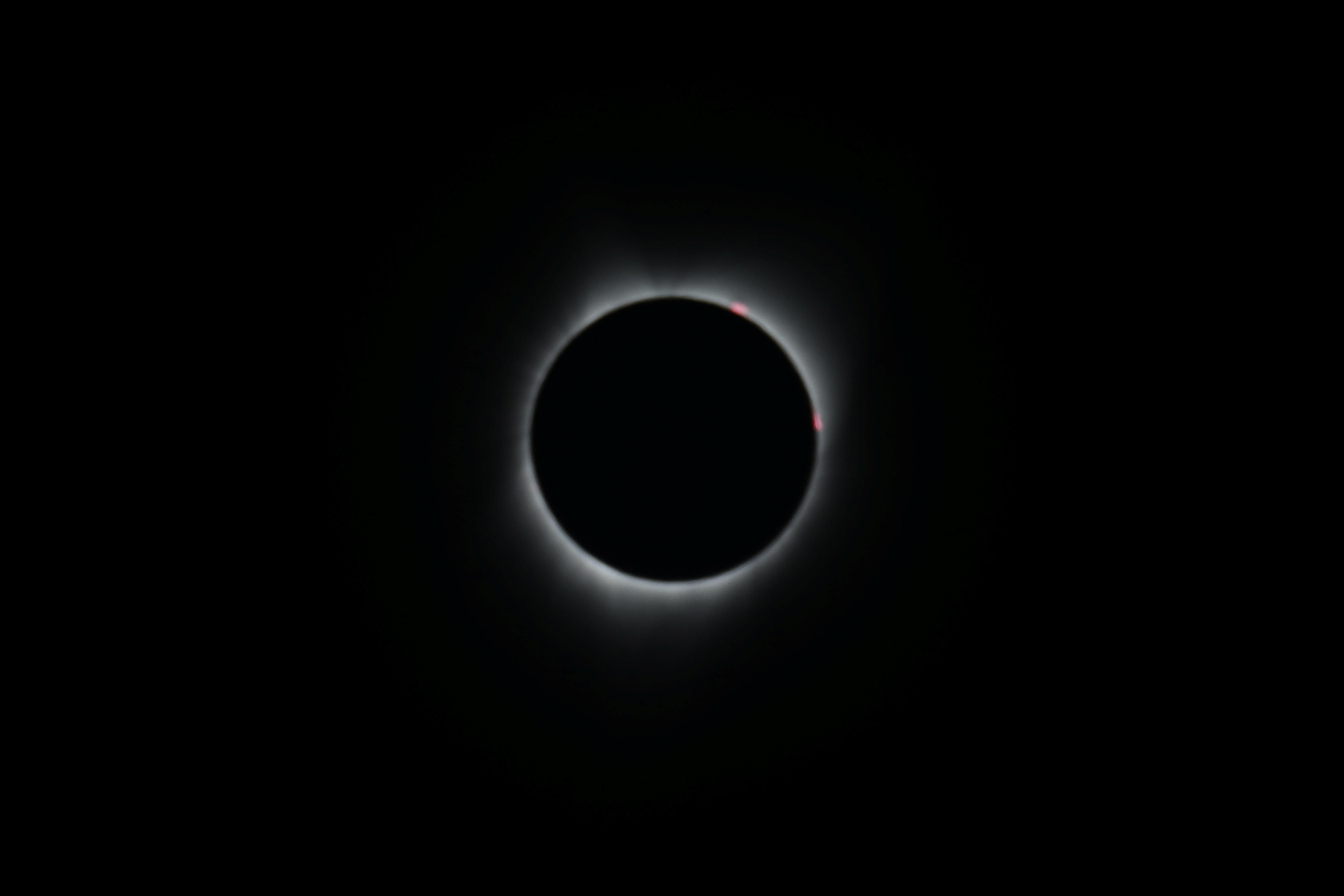 Solar Eclipse from Depoe Bay, Oregon